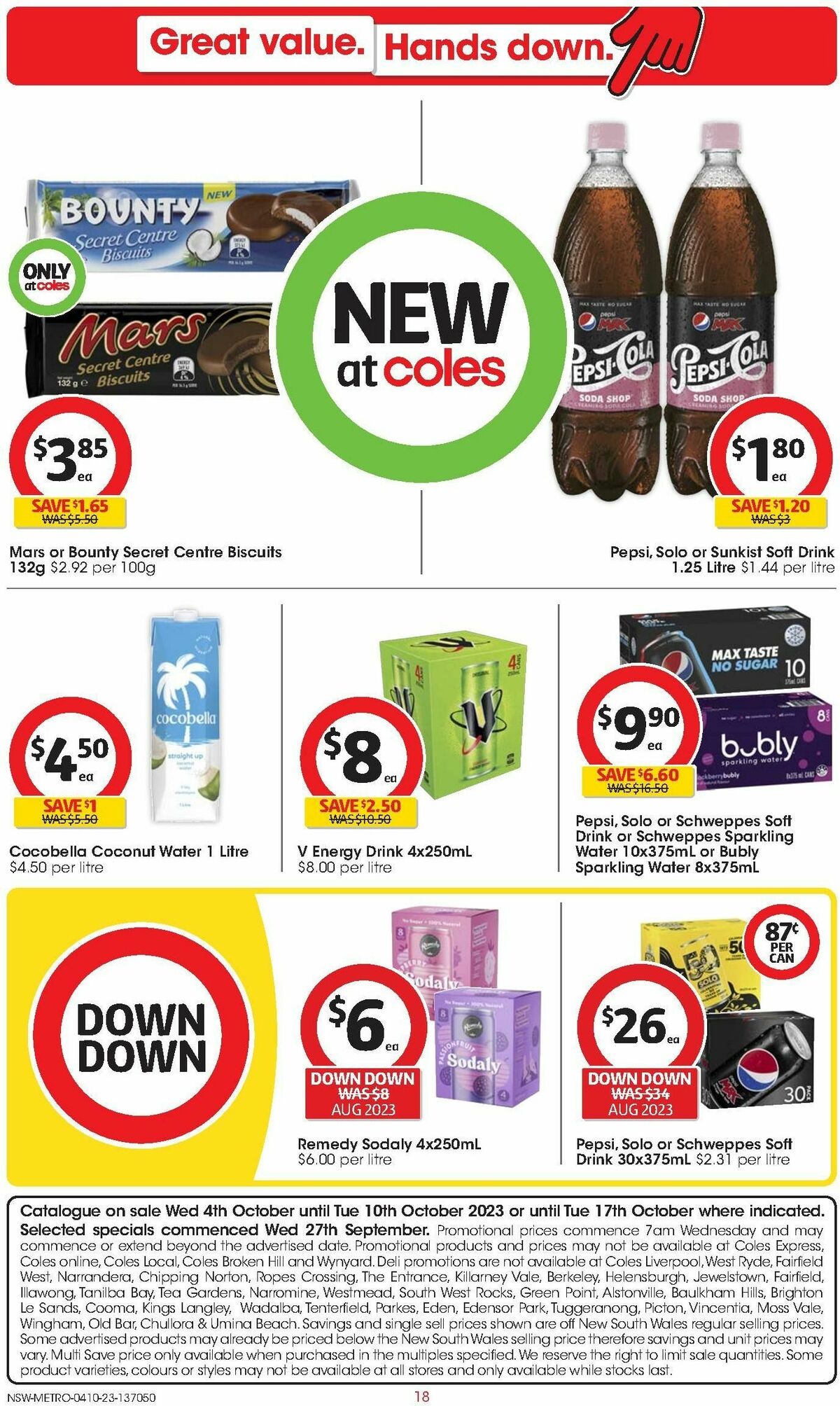 Coles Catalogues from 4 October