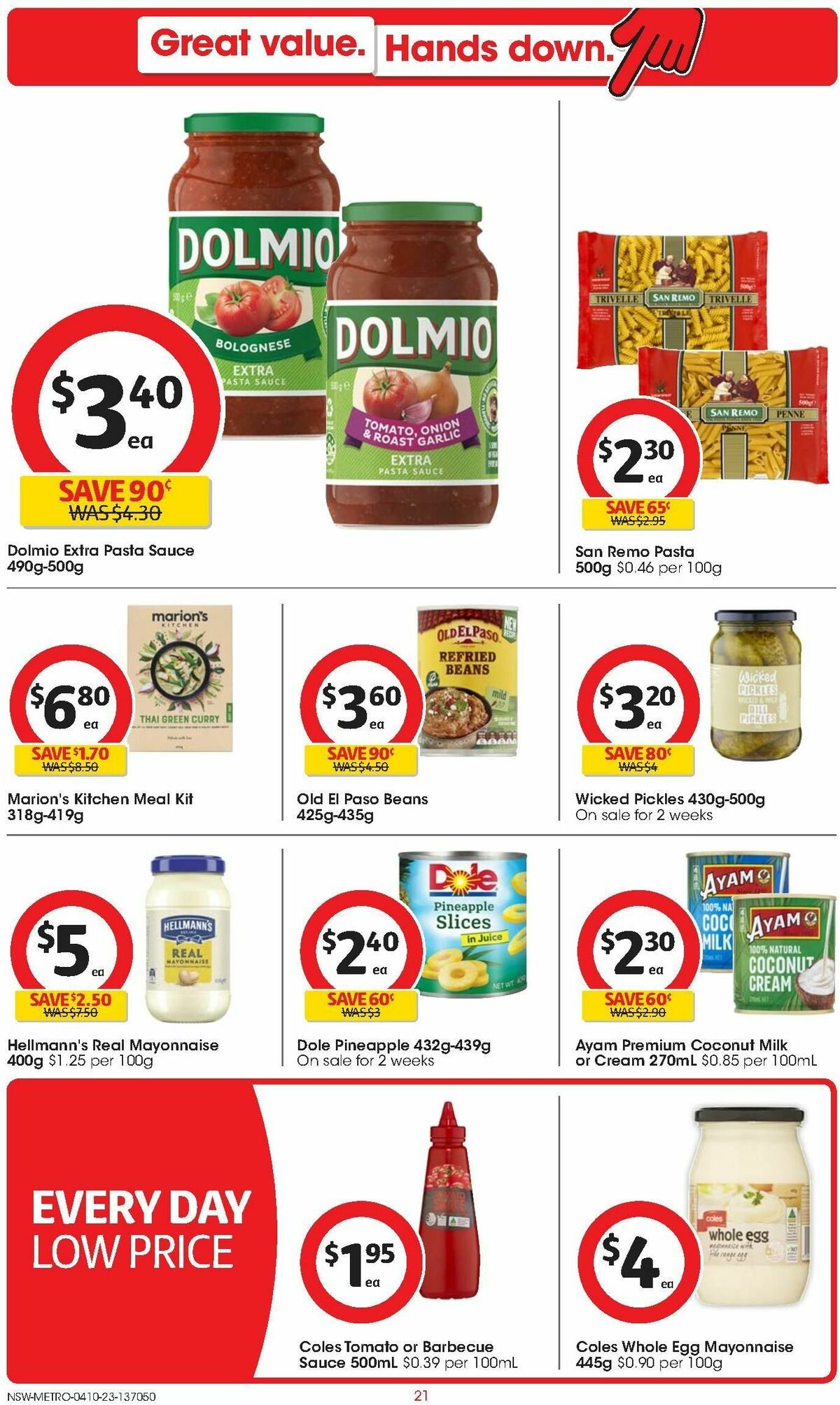 Coles Catalogues from 4 October