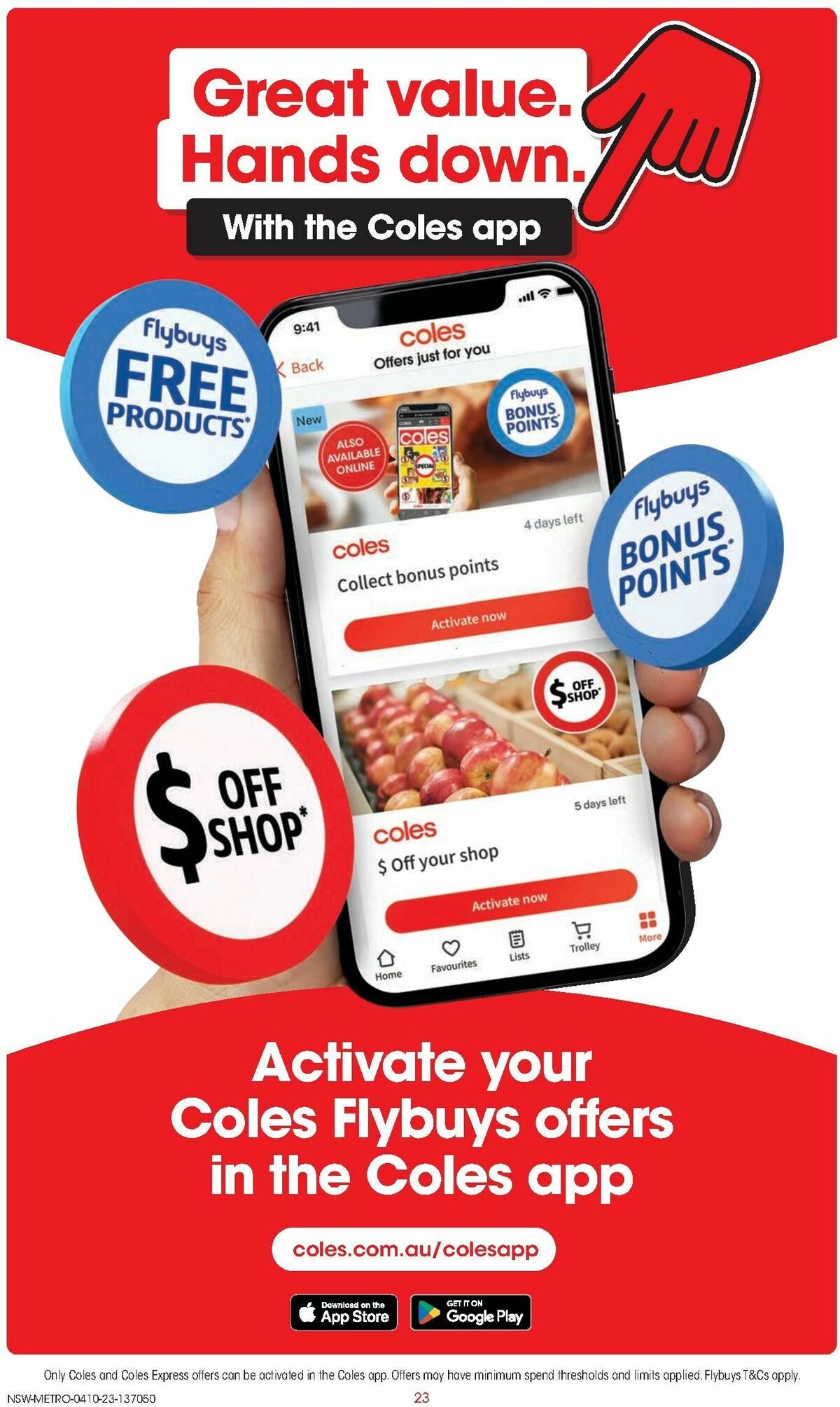 Coles Catalogues from 4 October