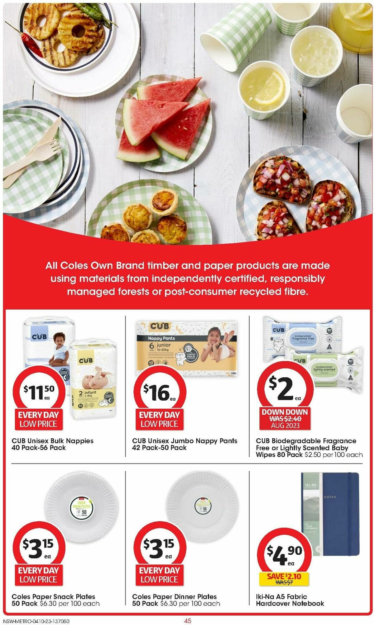 Coles Catalogues from 4 October