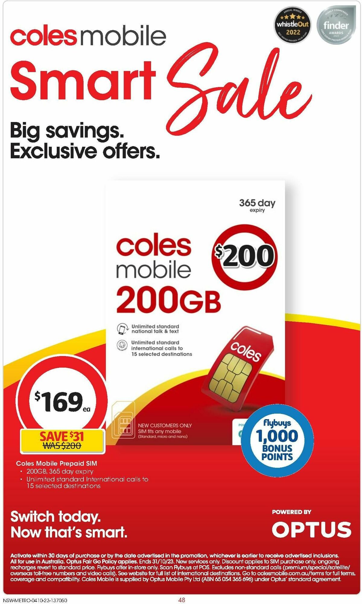 Coles Catalogues from 4 October