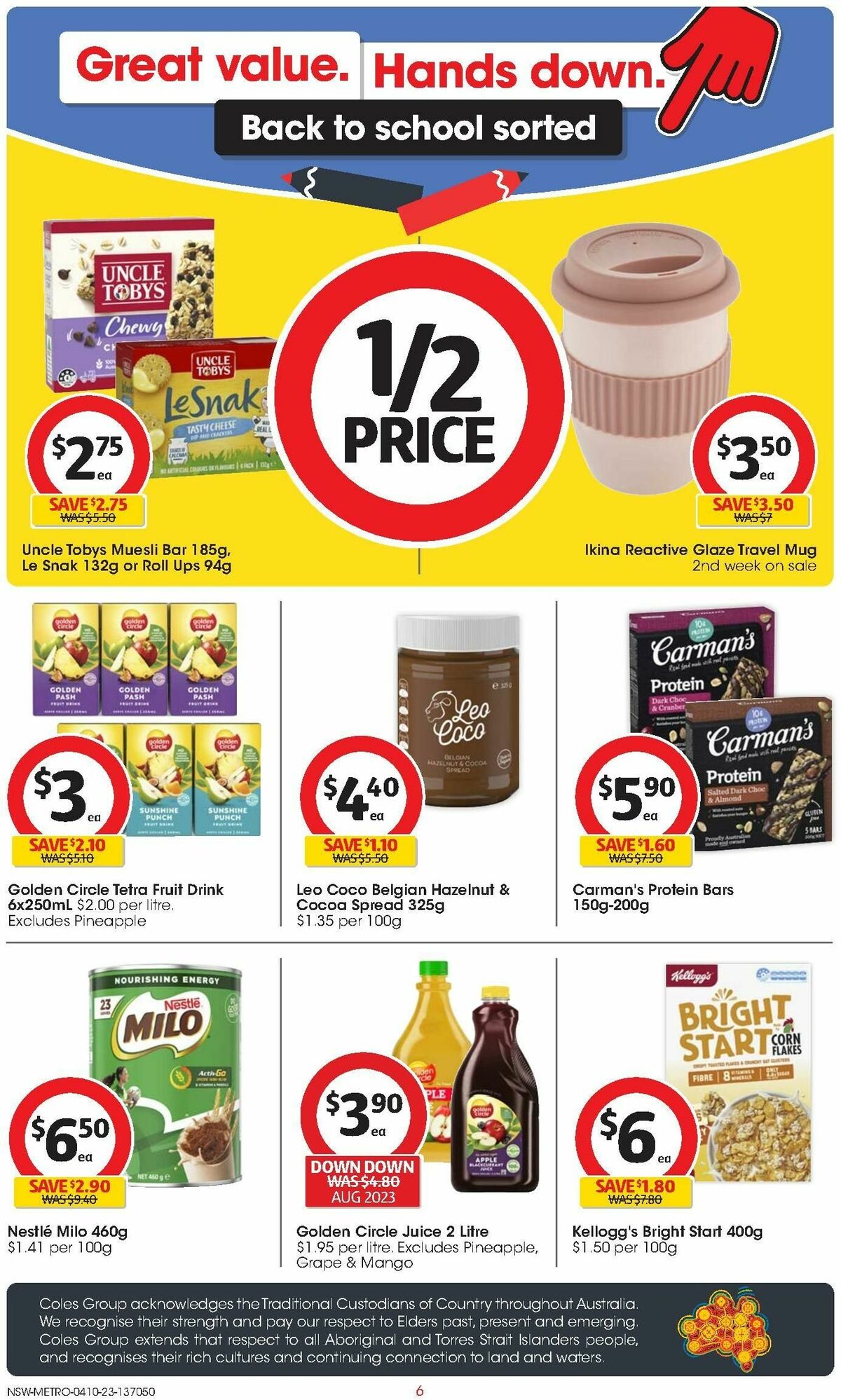 Coles Catalogues from 4 October