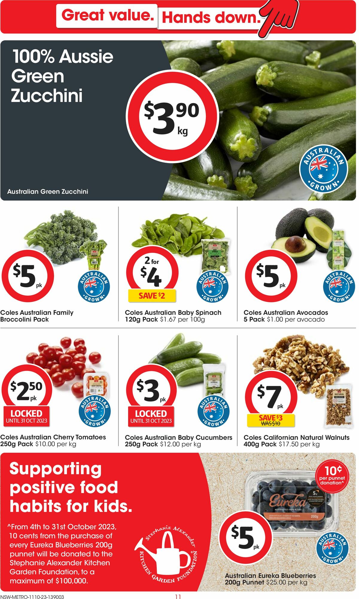 Coles Catalogues from 11 October