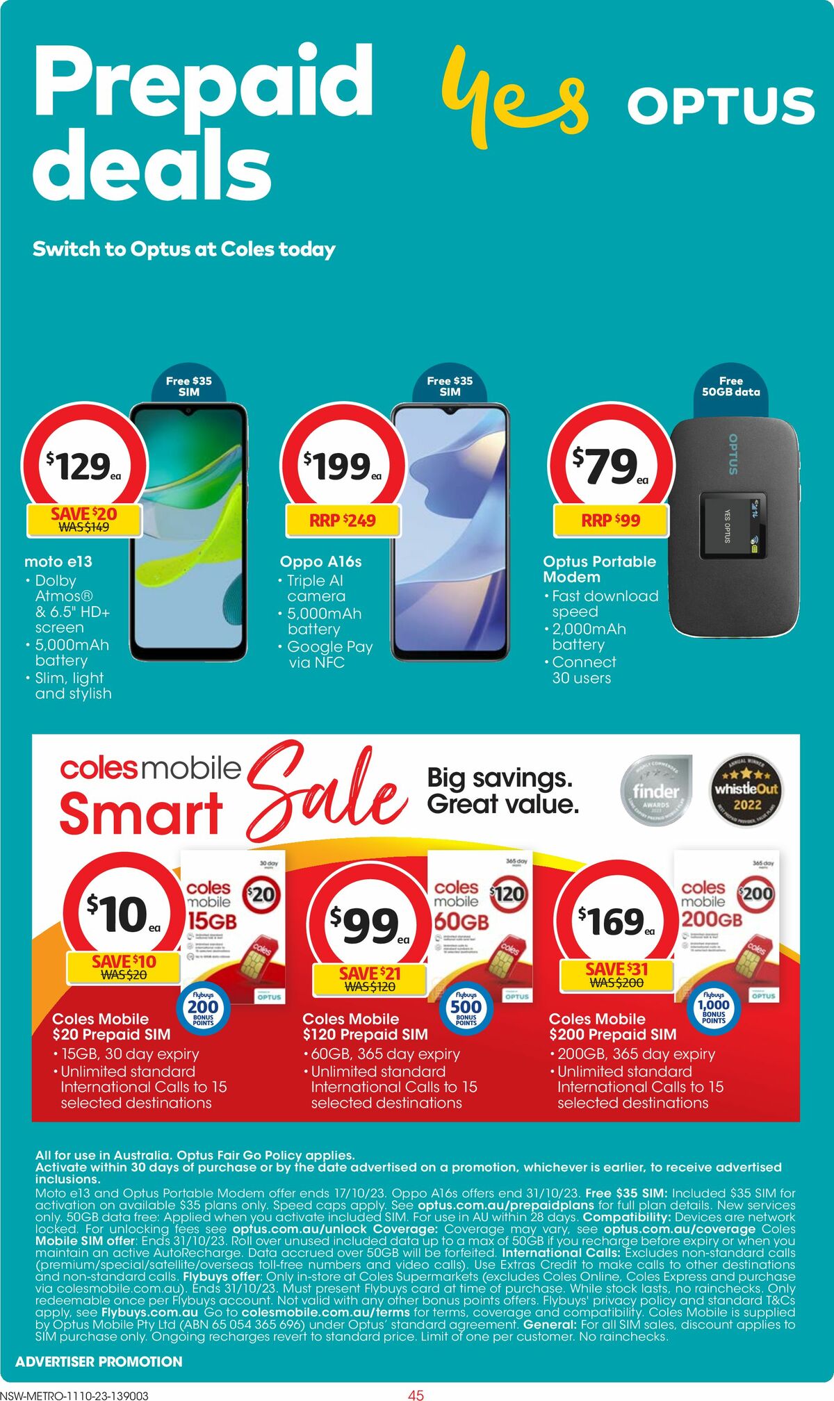 Coles Catalogues from 11 October