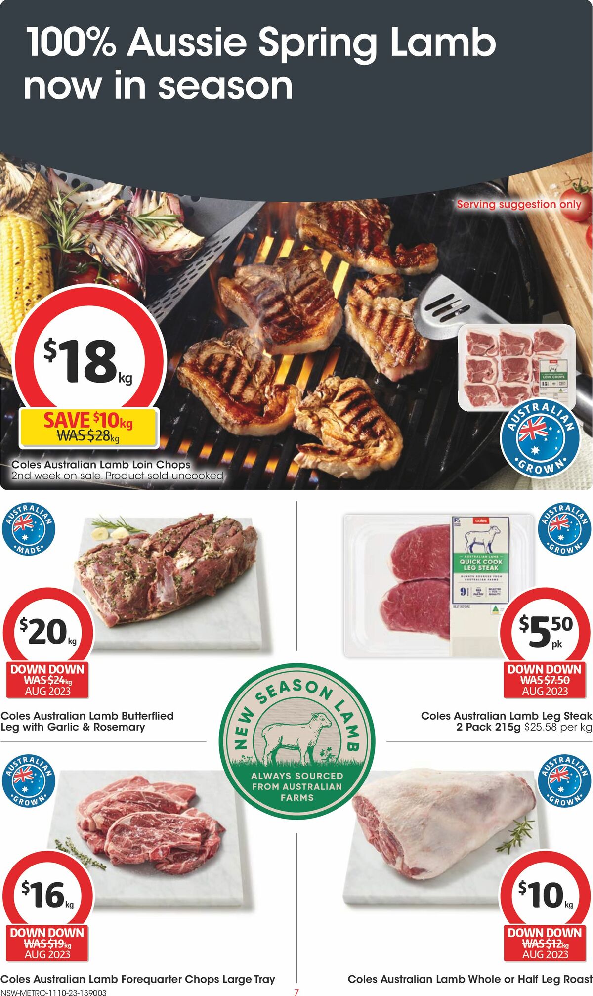 Coles Catalogues from 11 October