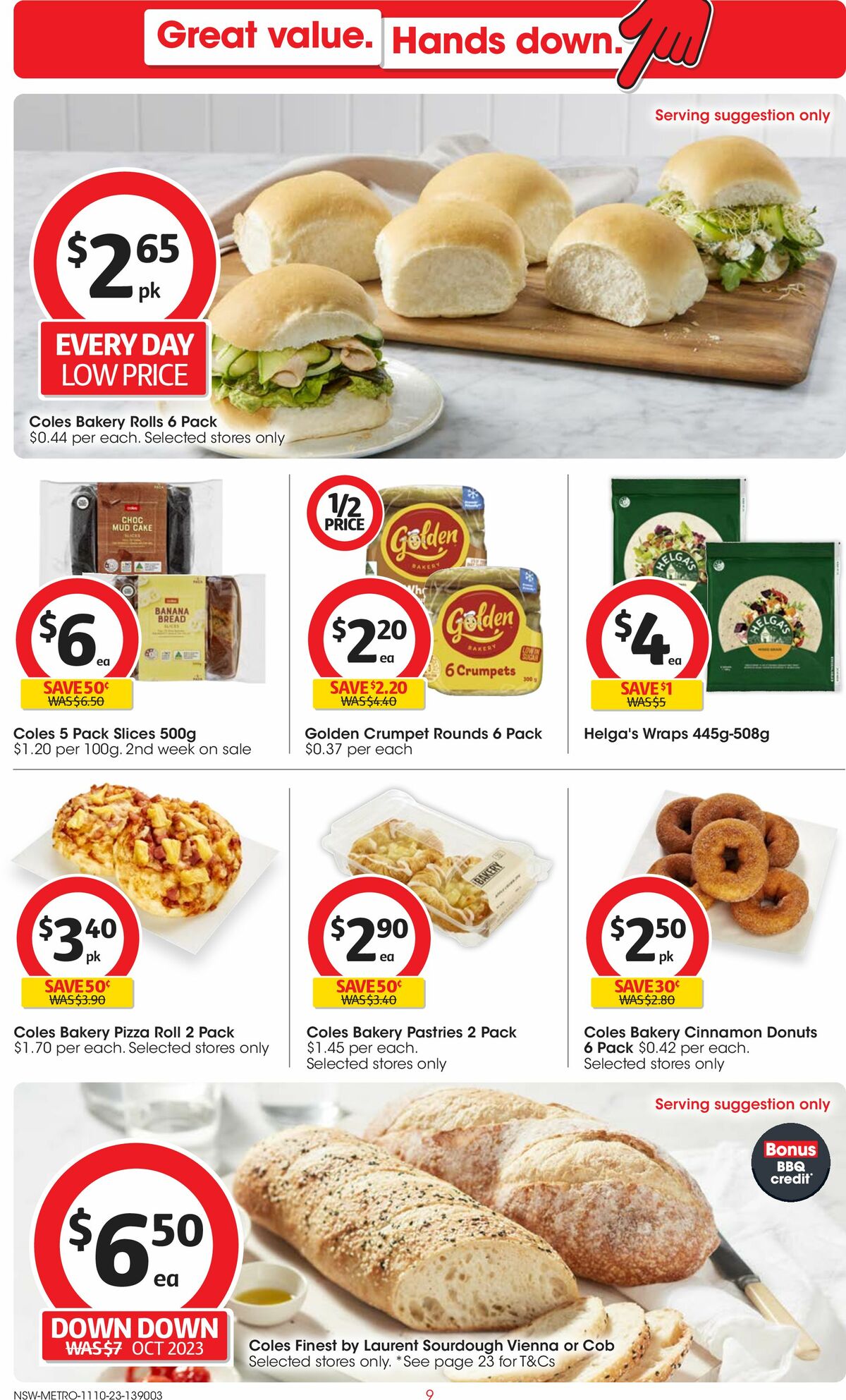 Coles Catalogues from 11 October