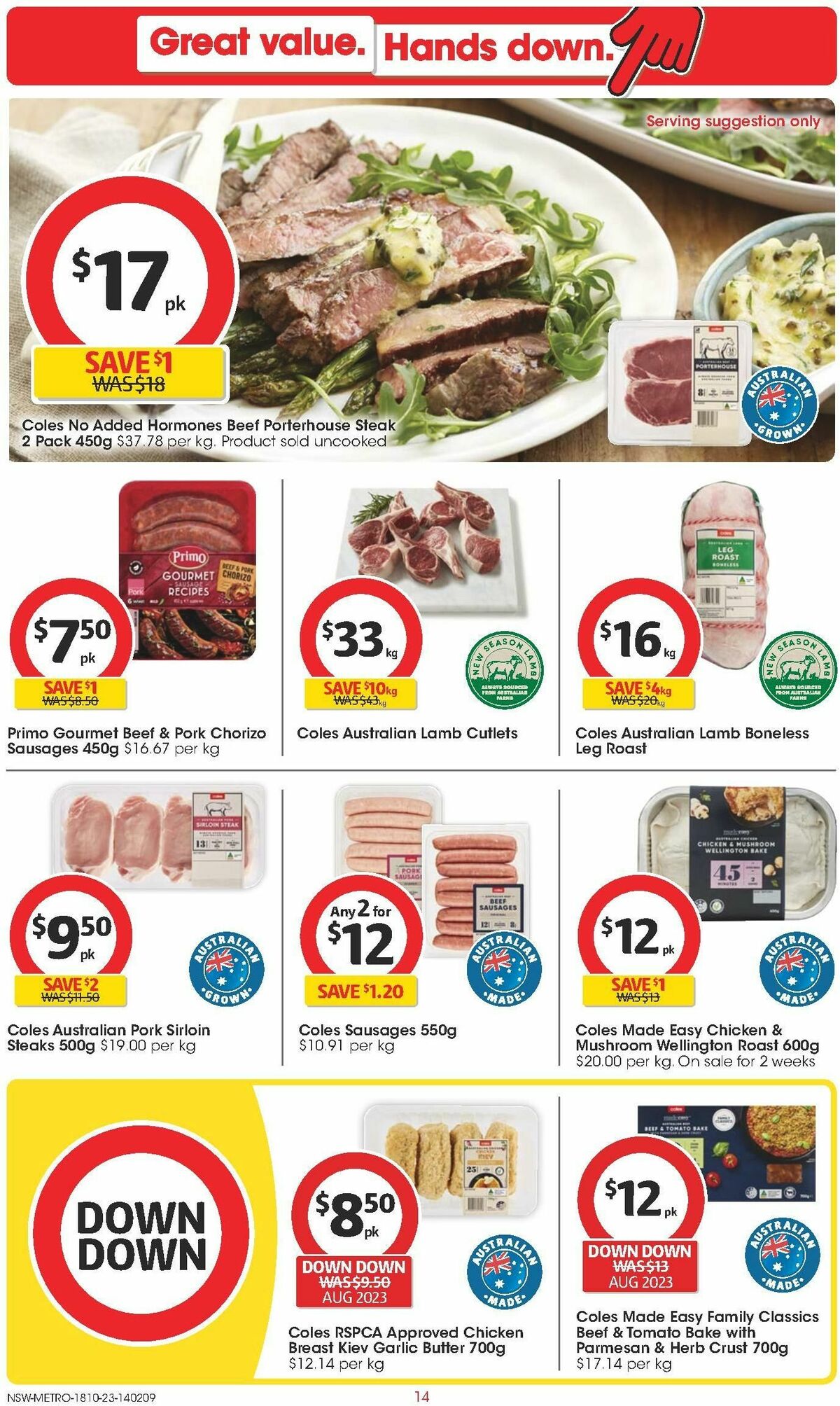 Coles Catalogues from 18 October