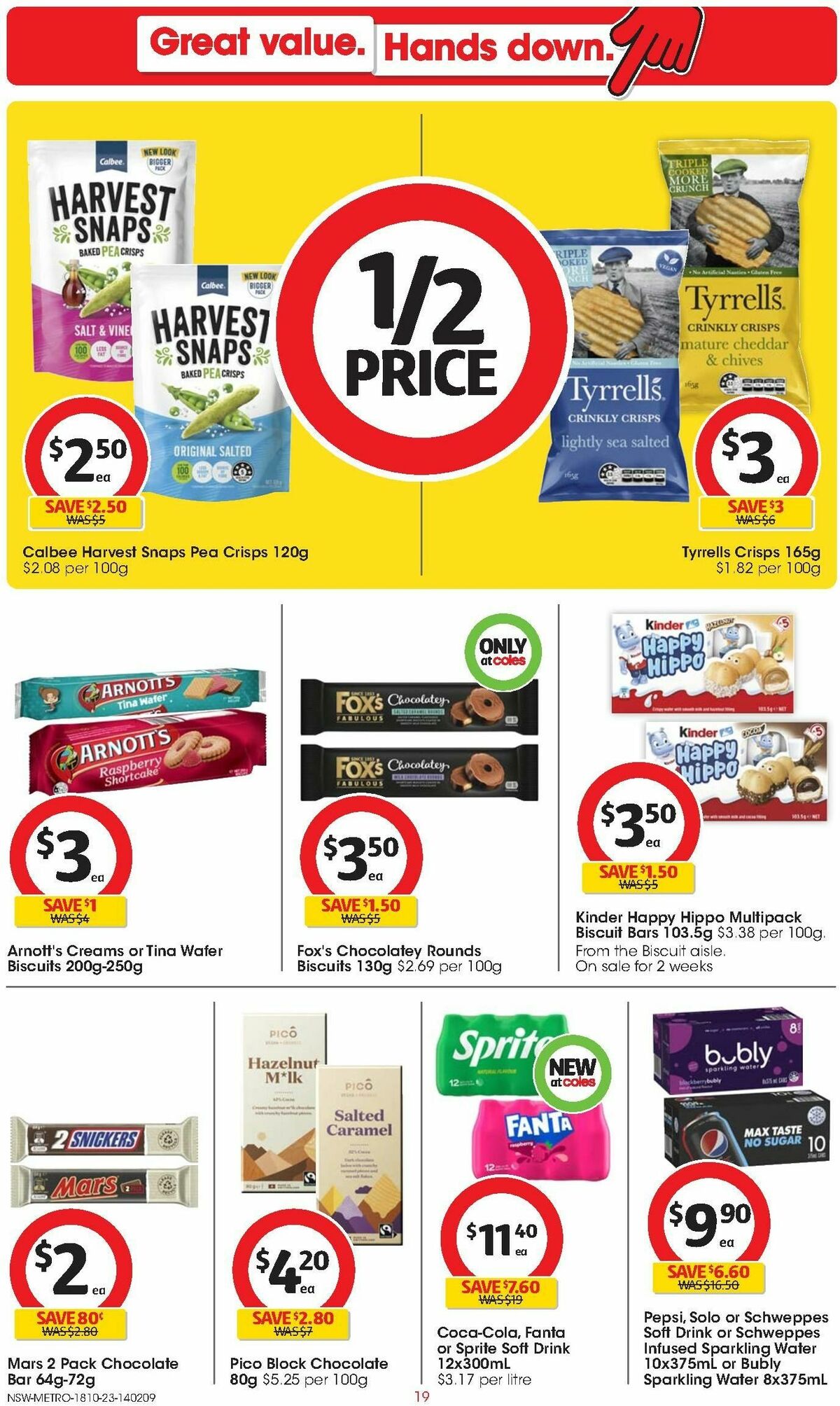 Coles Catalogues from 18 October