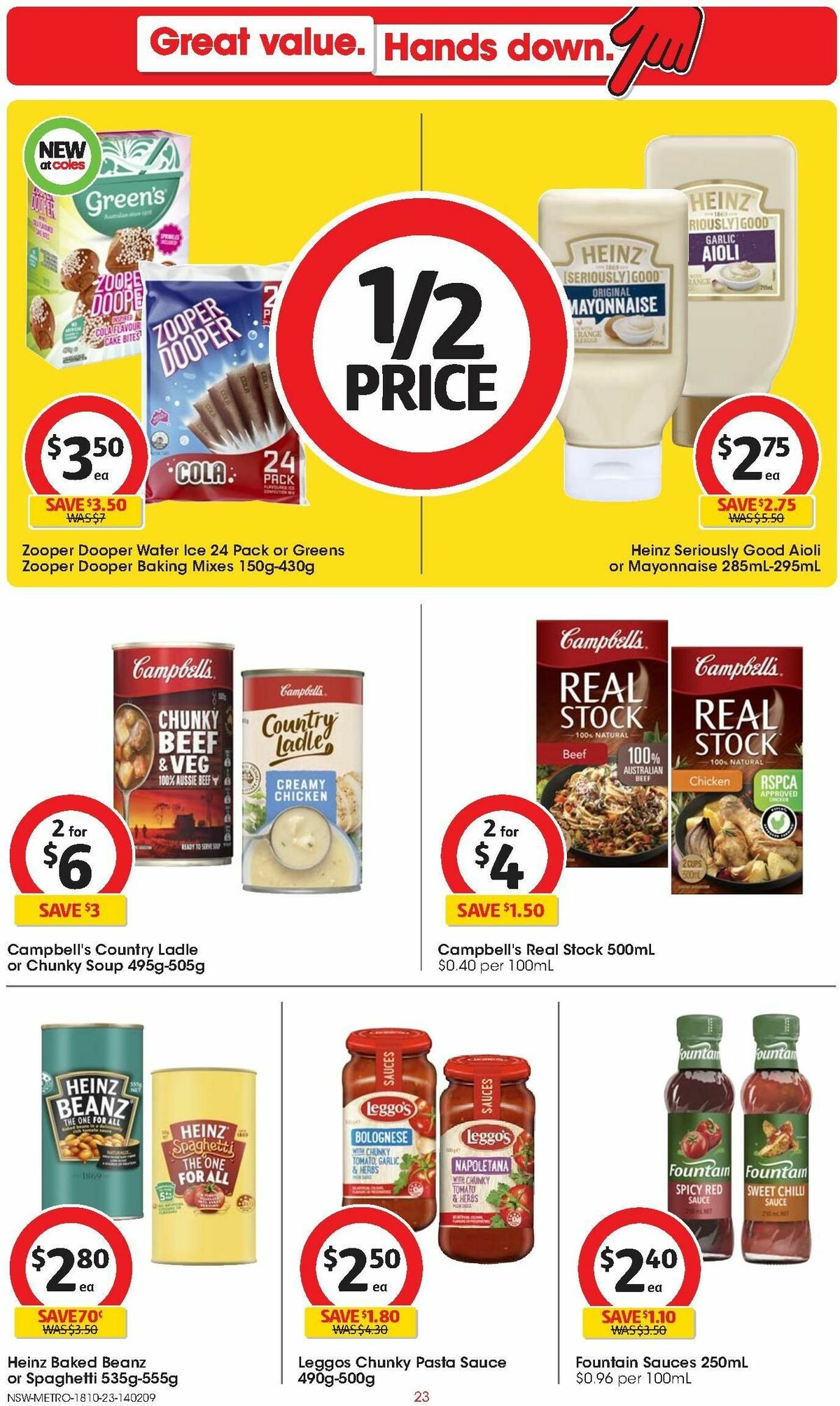 Coles Catalogues from 18 October