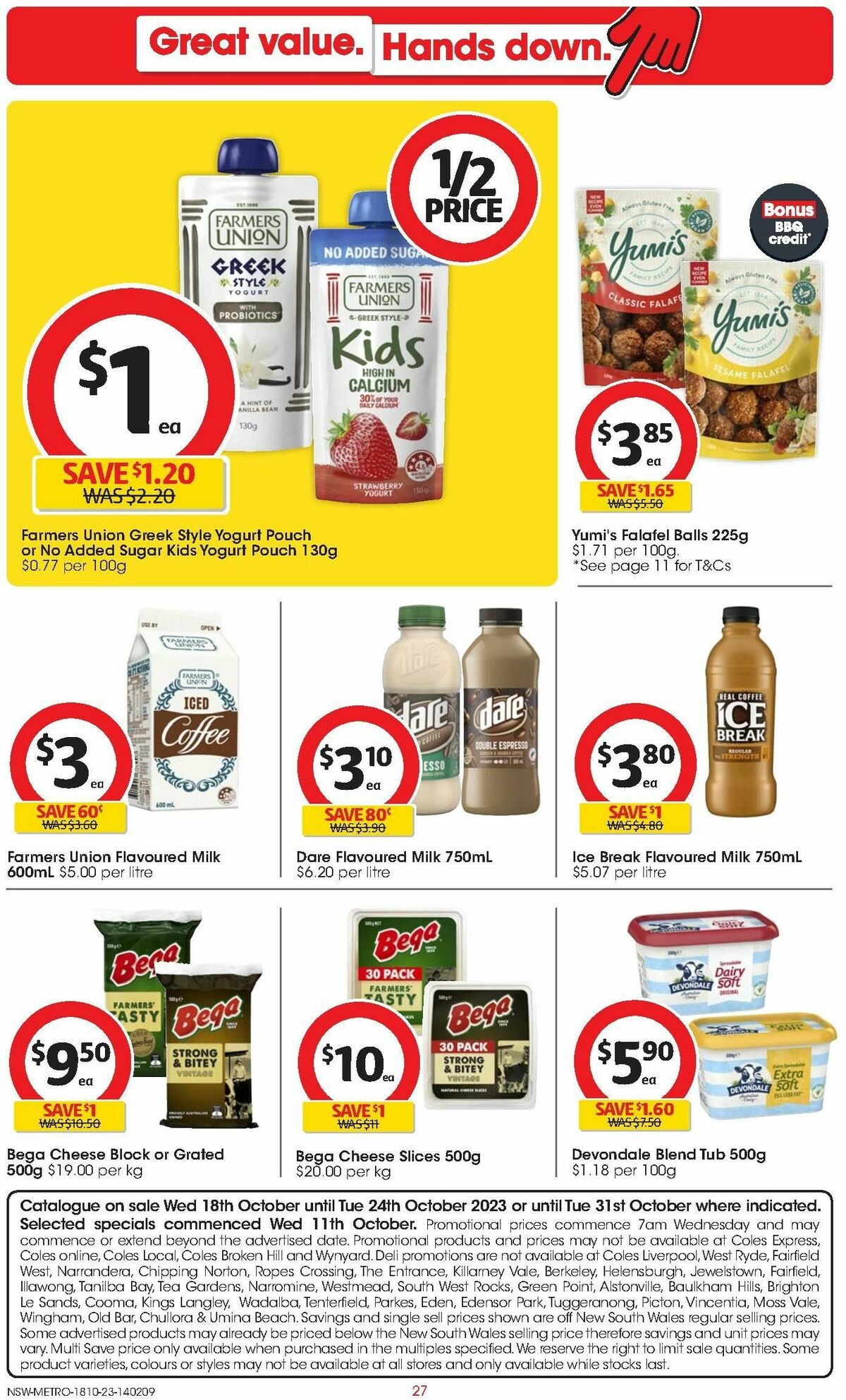 Coles Catalogues from 18 October