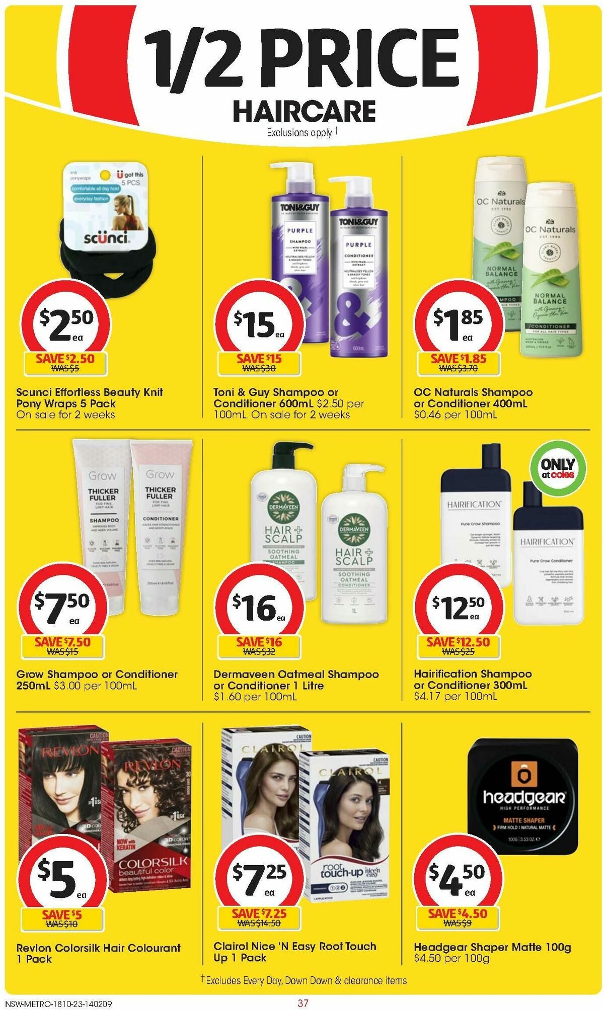 Coles Catalogues from 18 October