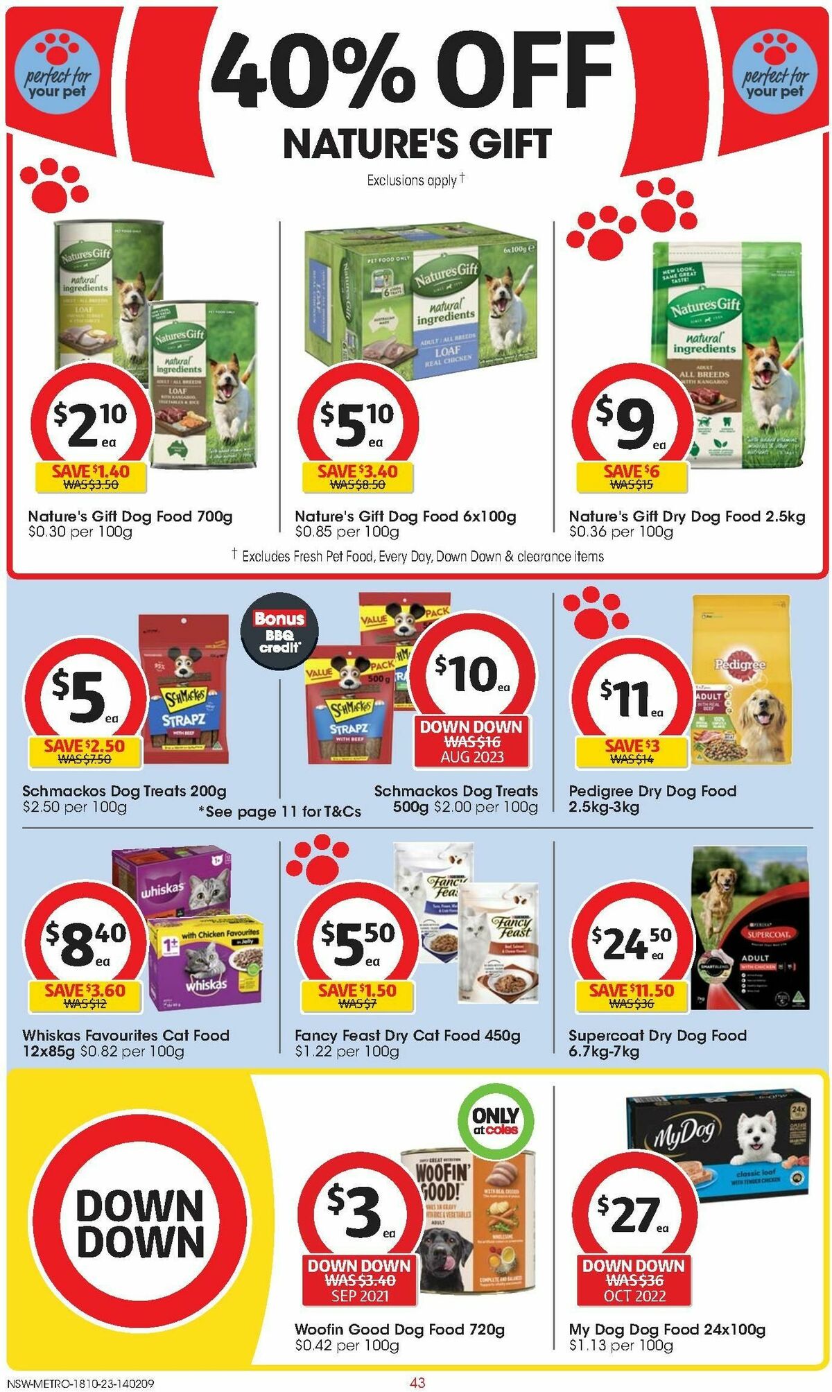 Coles Catalogues from 18 October