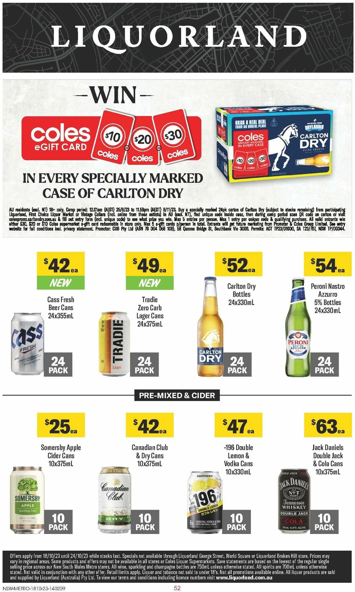 Coles Catalogues from 18 October