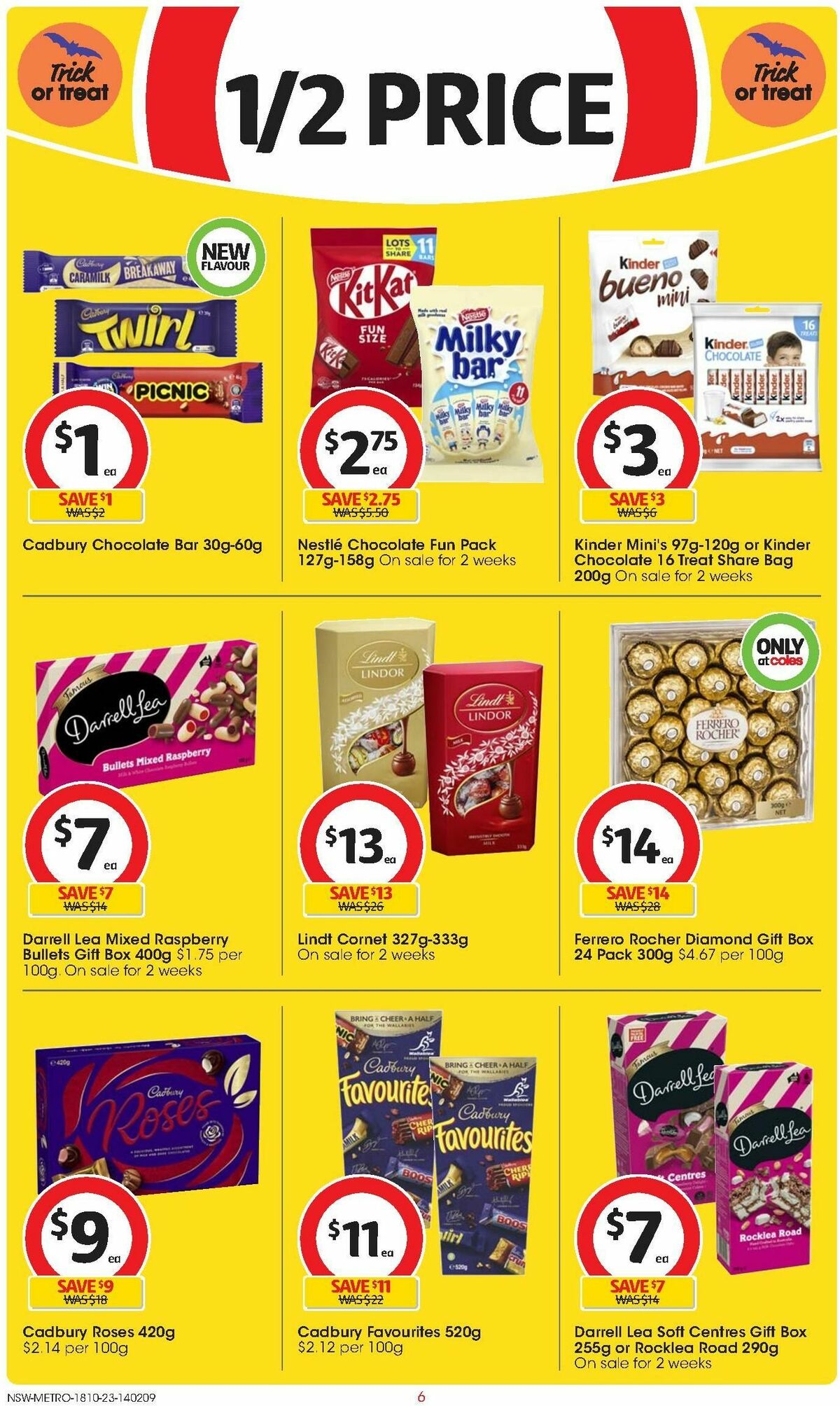 Coles Catalogues from 18 October