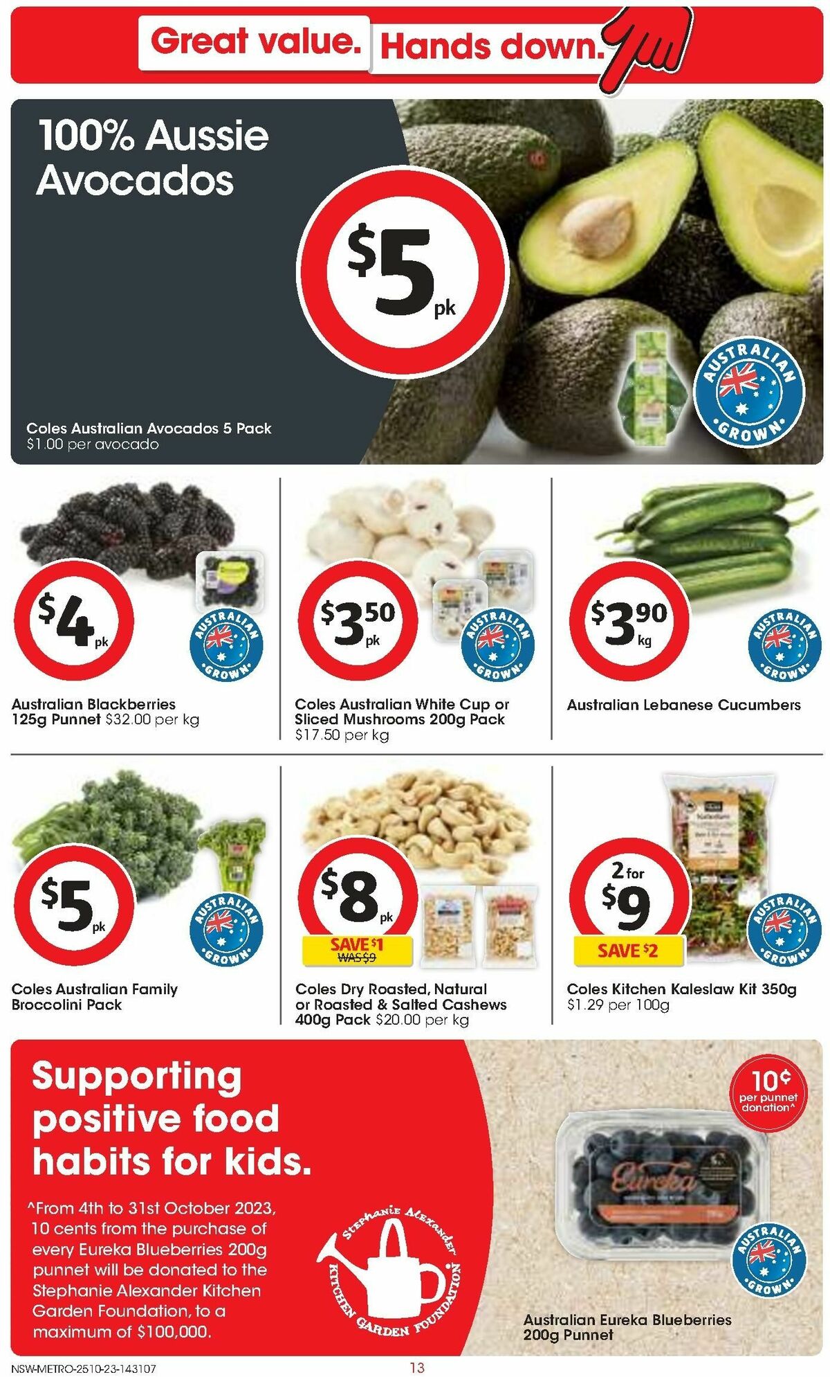 Coles Catalogues from 25 October