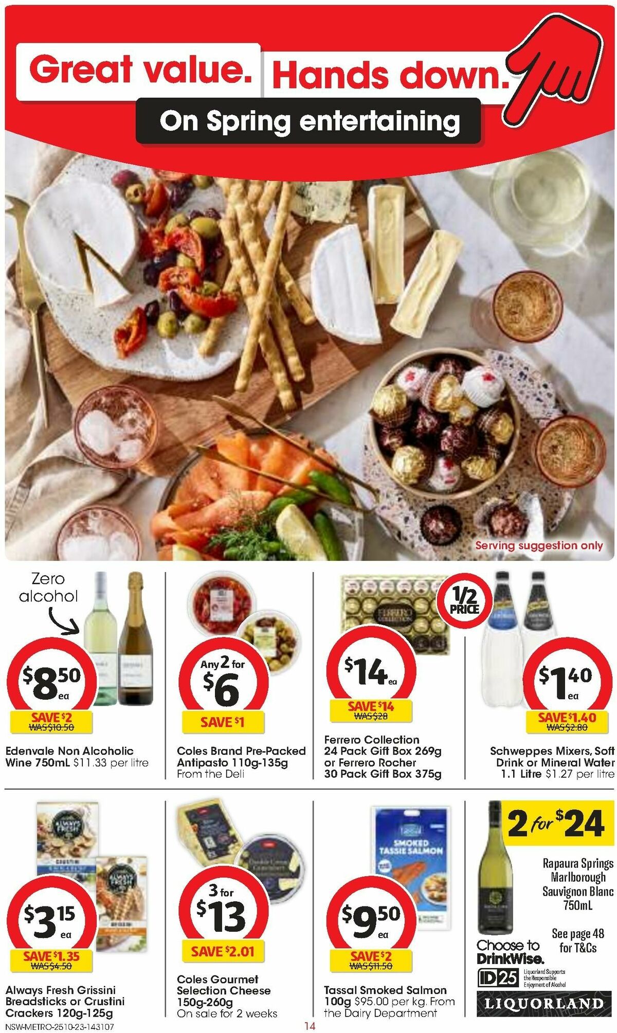 Coles Catalogues from 25 October