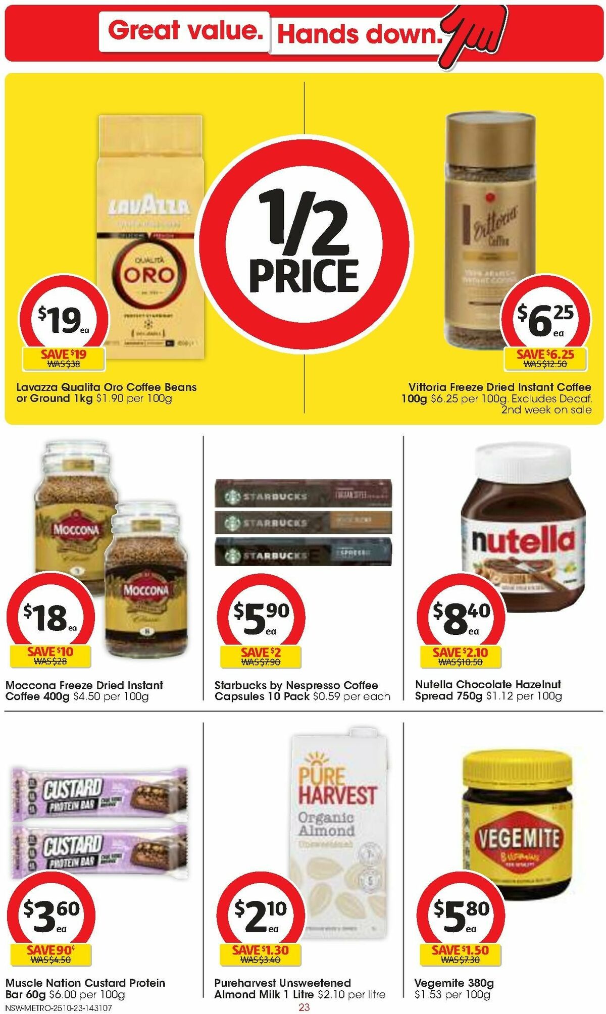 Coles Catalogues from 25 October