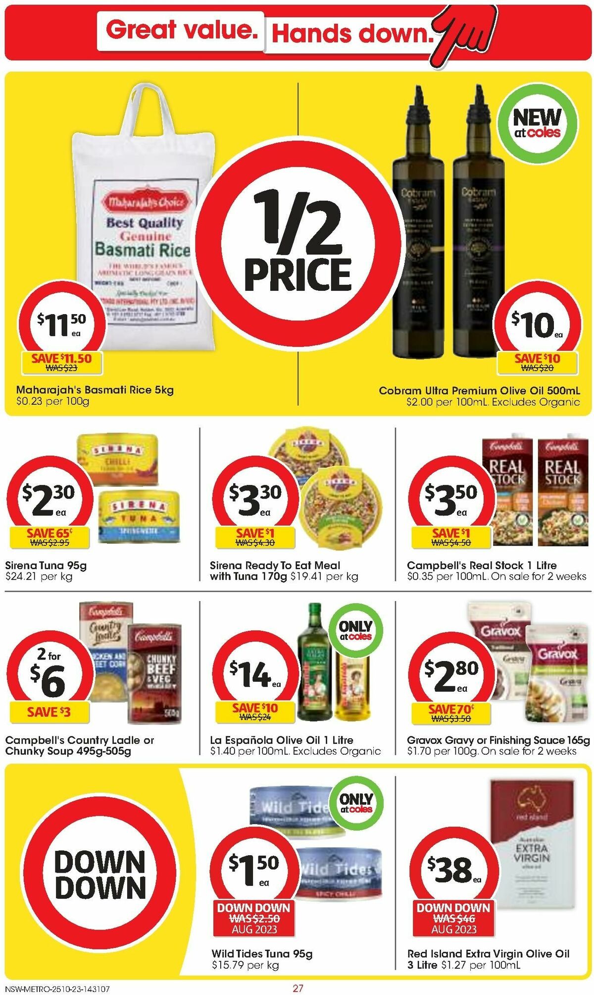 Coles Catalogues from 25 October