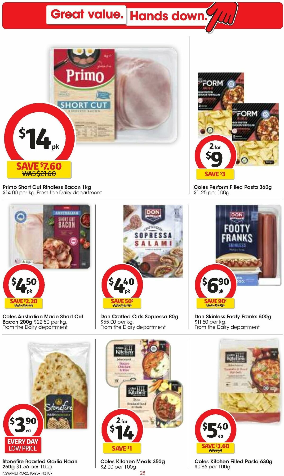 Coles Catalogues from 25 October