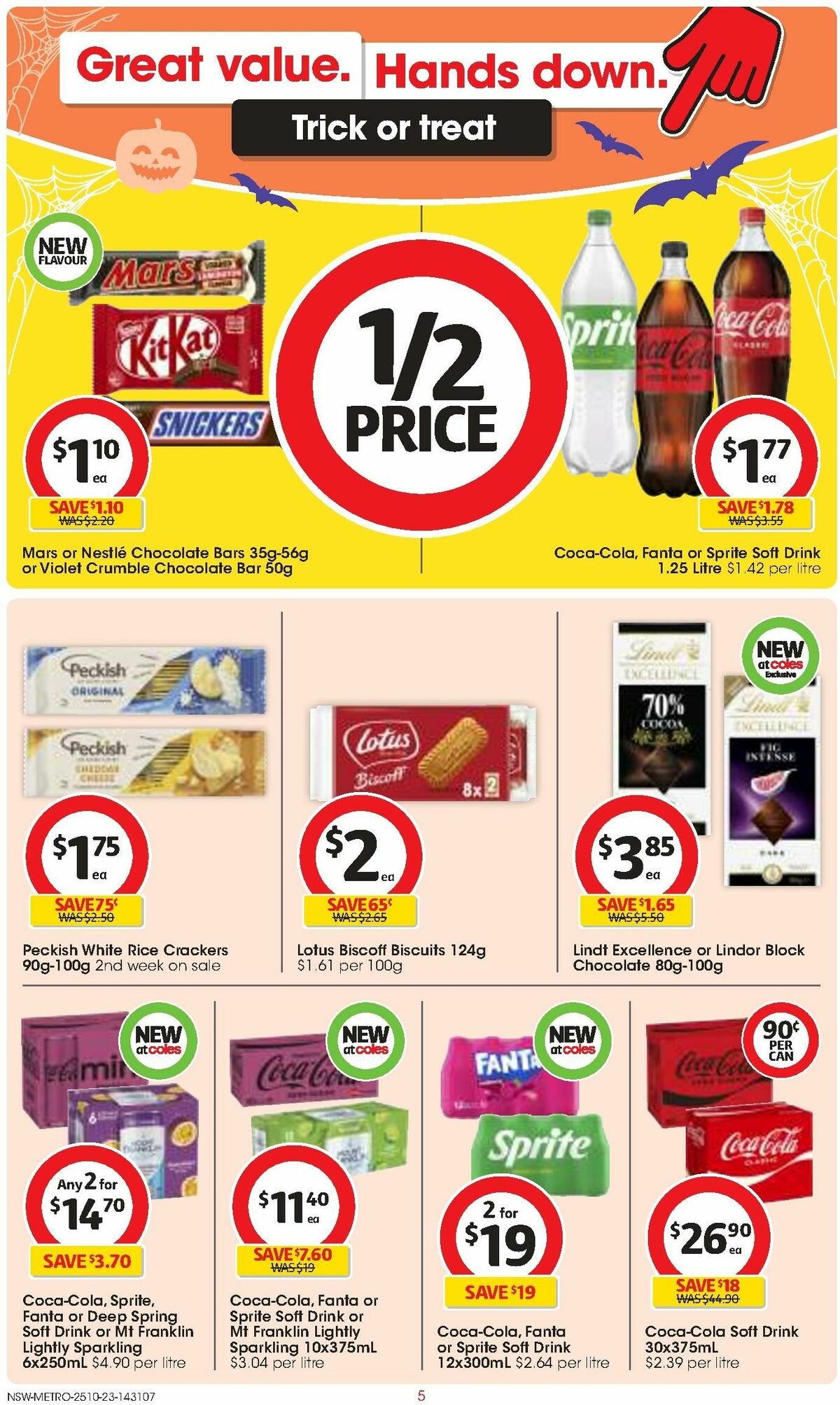 Coles Catalogues from 25 October