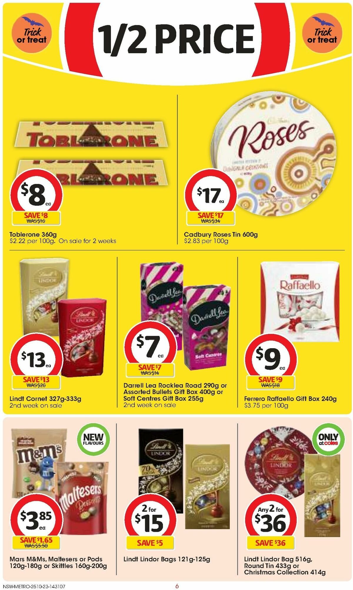 Coles Catalogues from 25 October