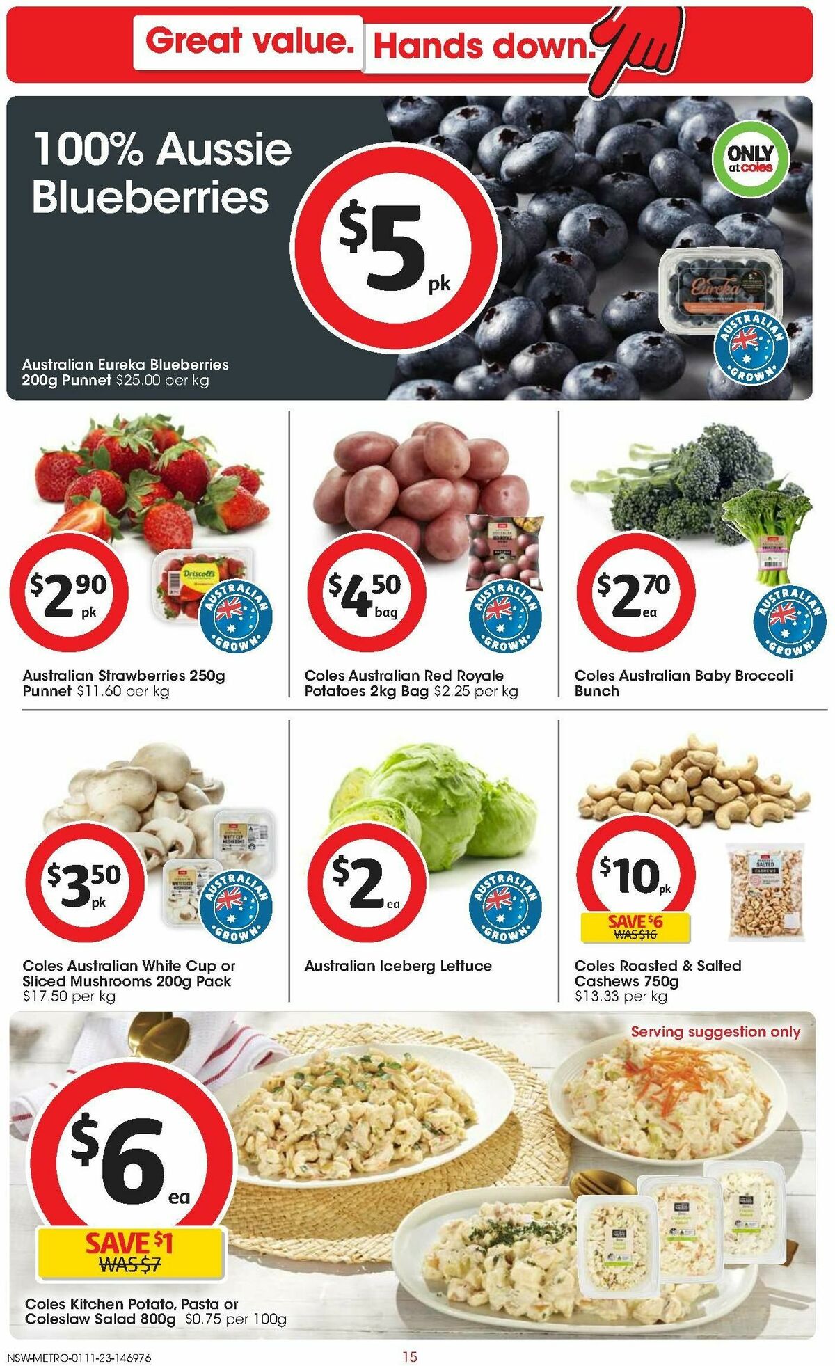 Coles Catalogues from 1 November