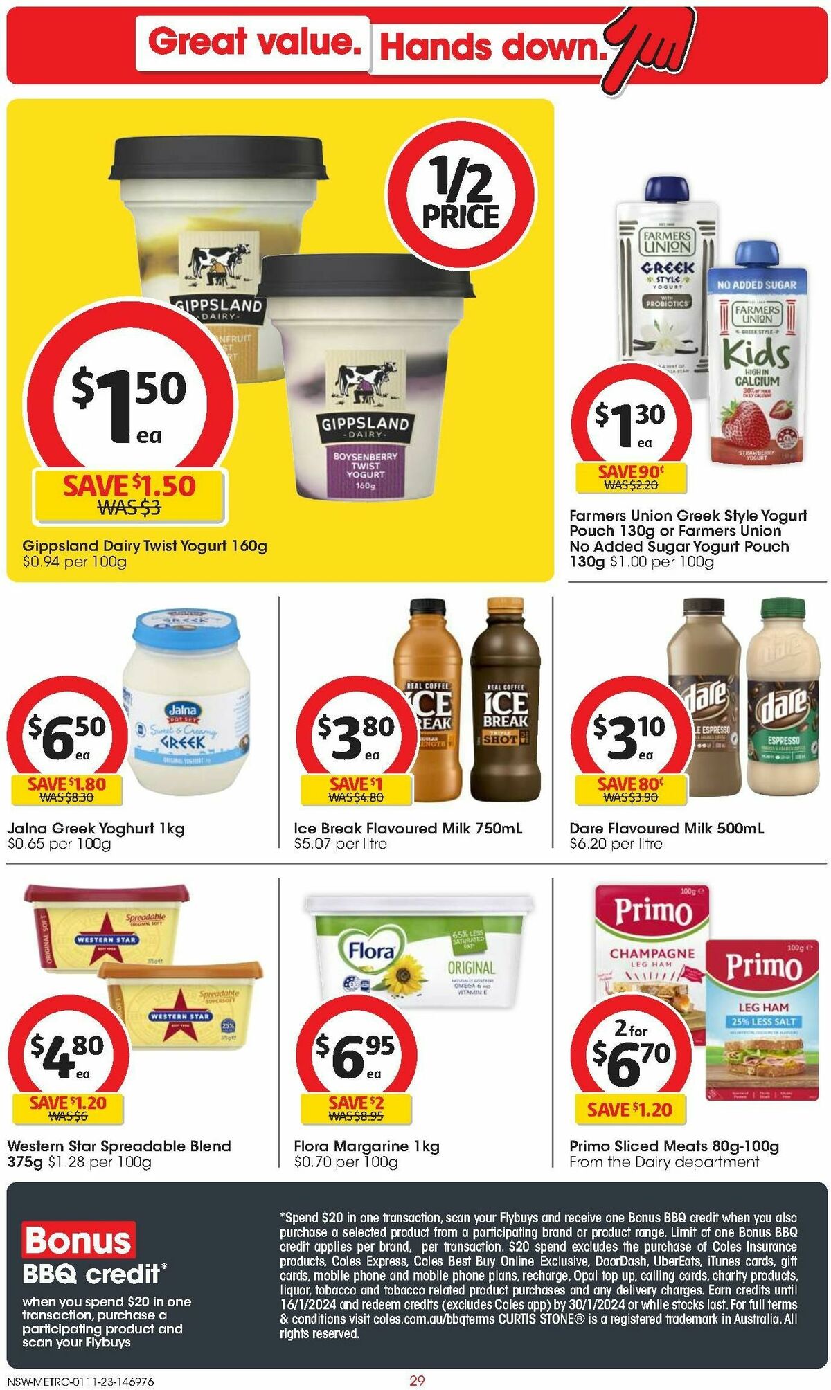 Coles Catalogues from 1 November