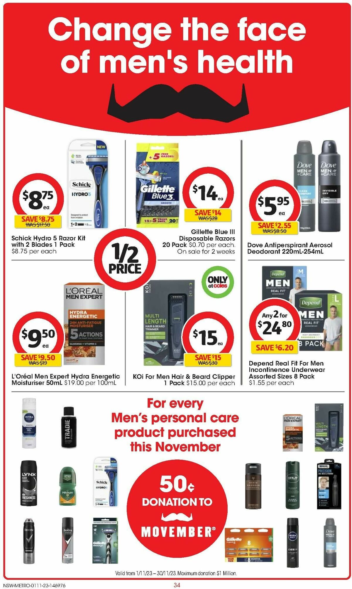 Coles Catalogues from 1 November