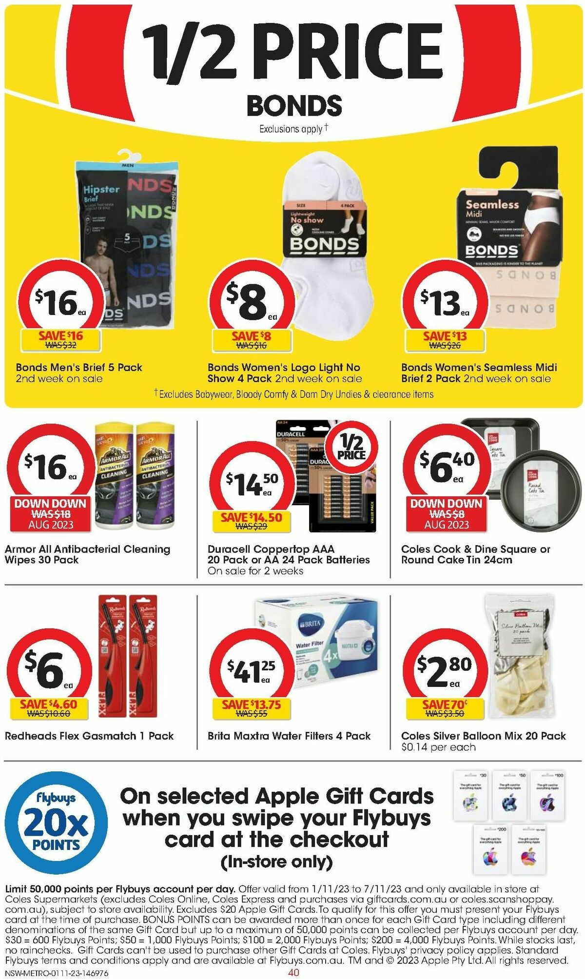 Coles Catalogues from 1 November