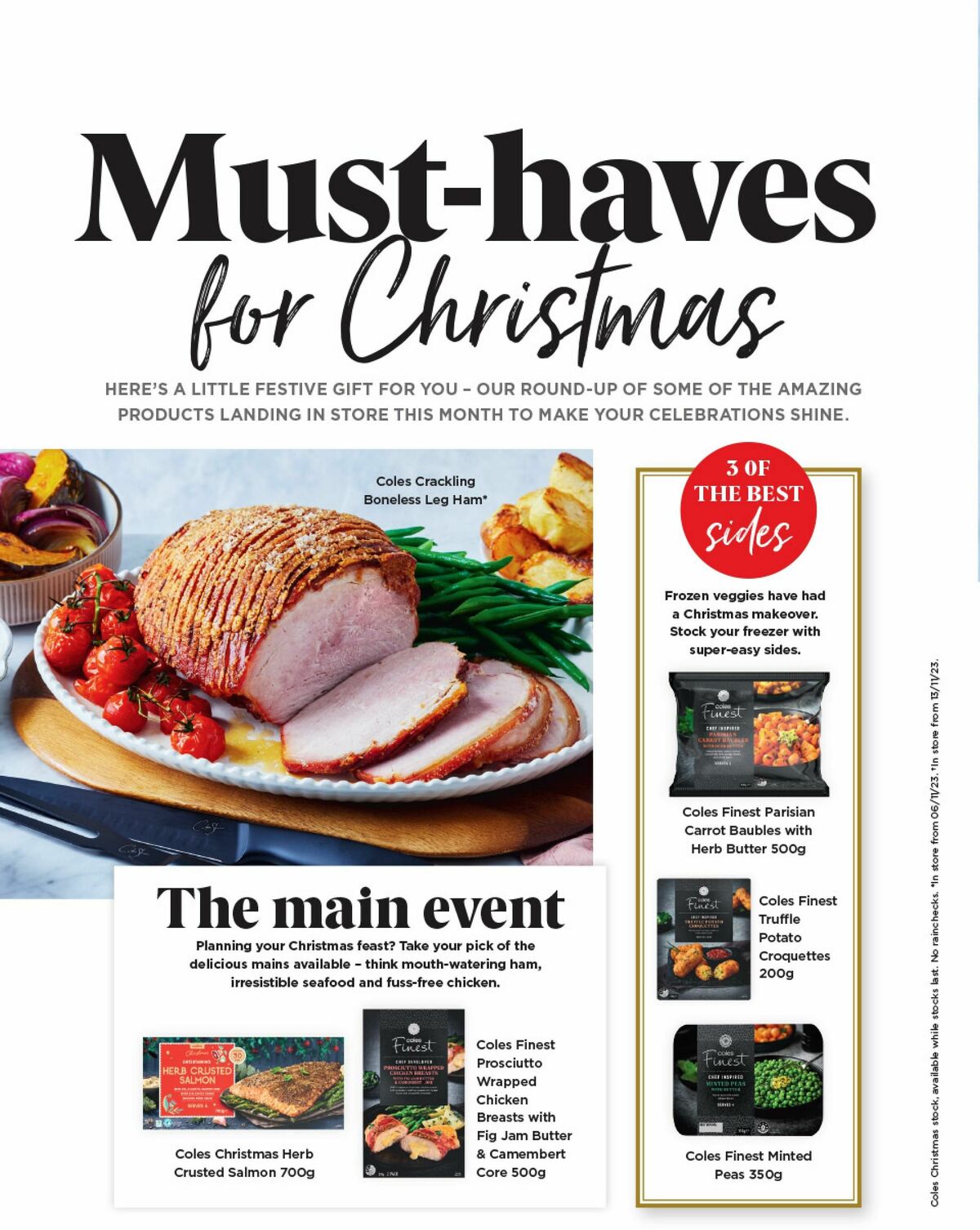 Coles November Catalogues from 1 November