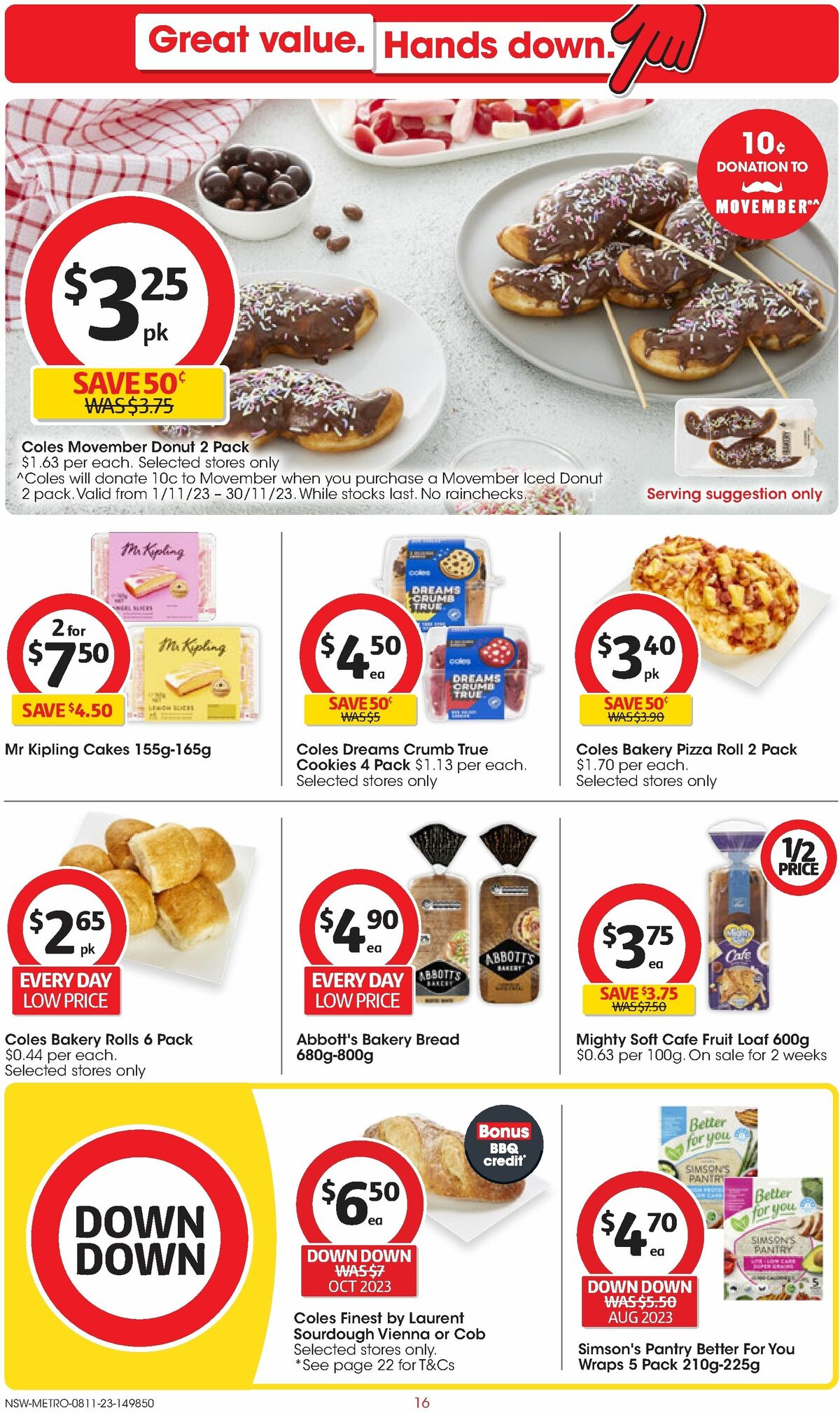 Coles Catalogues from 8 November