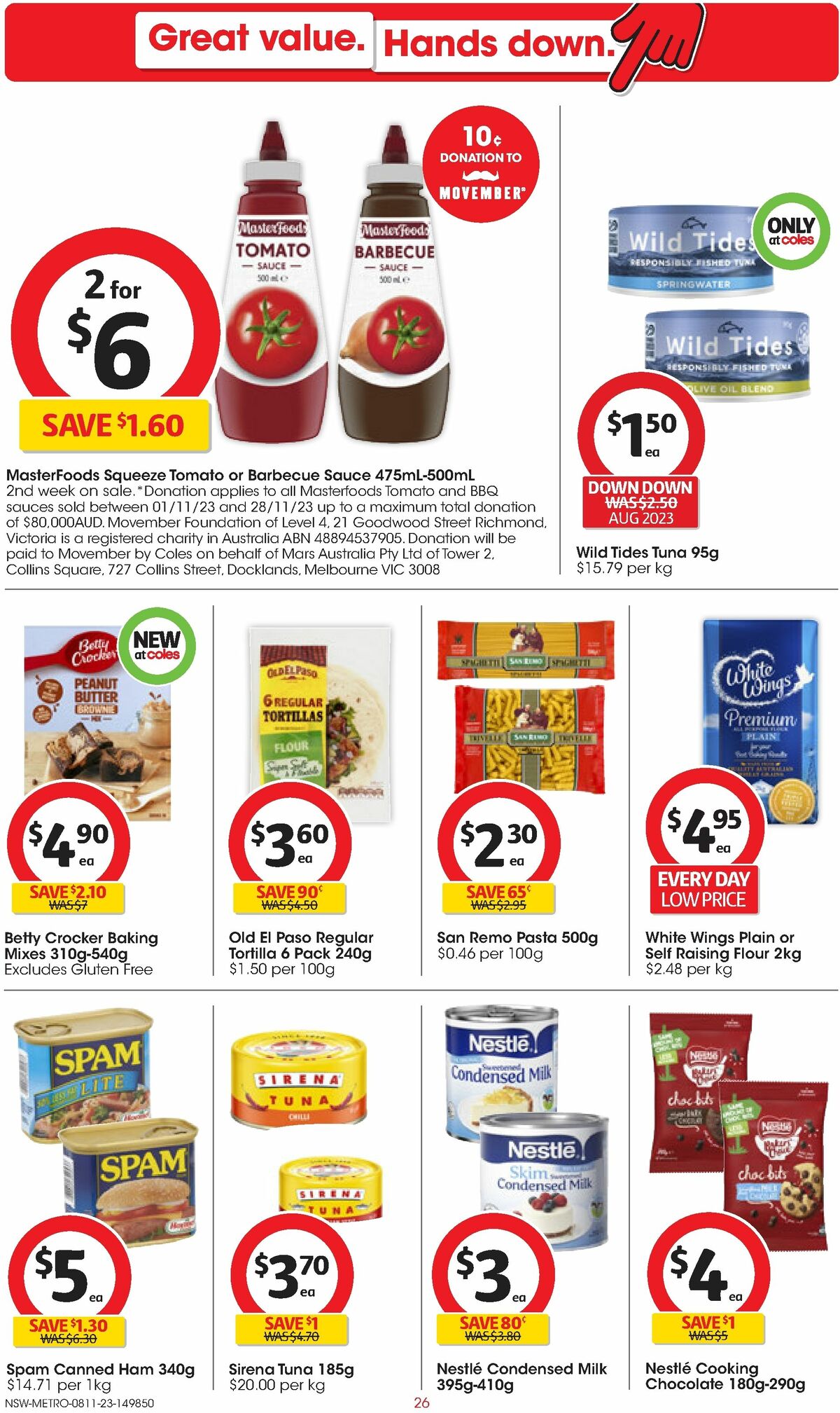 Coles Catalogues from 8 November