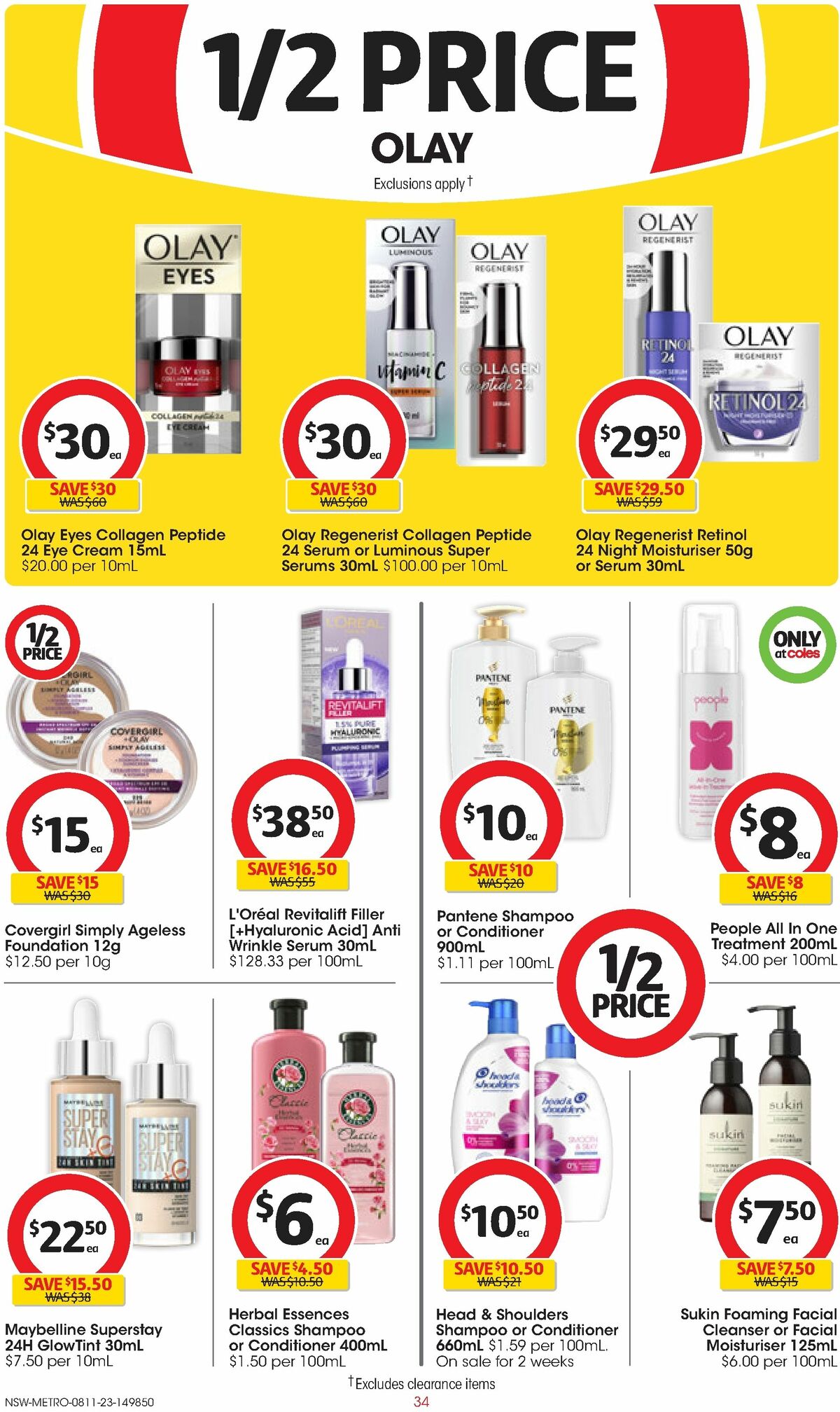 Coles Catalogues from 8 November