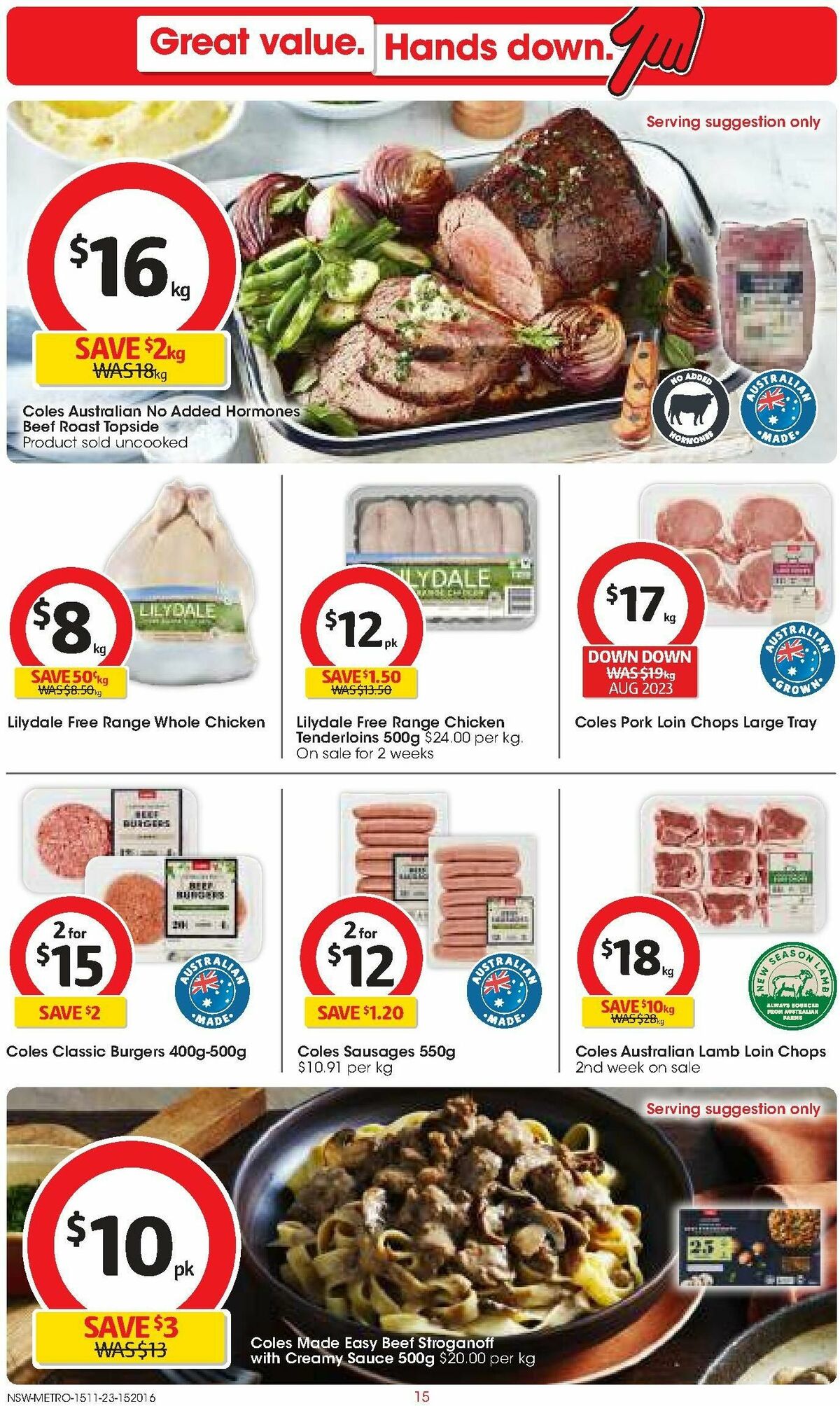 Coles Catalogues from 15 November