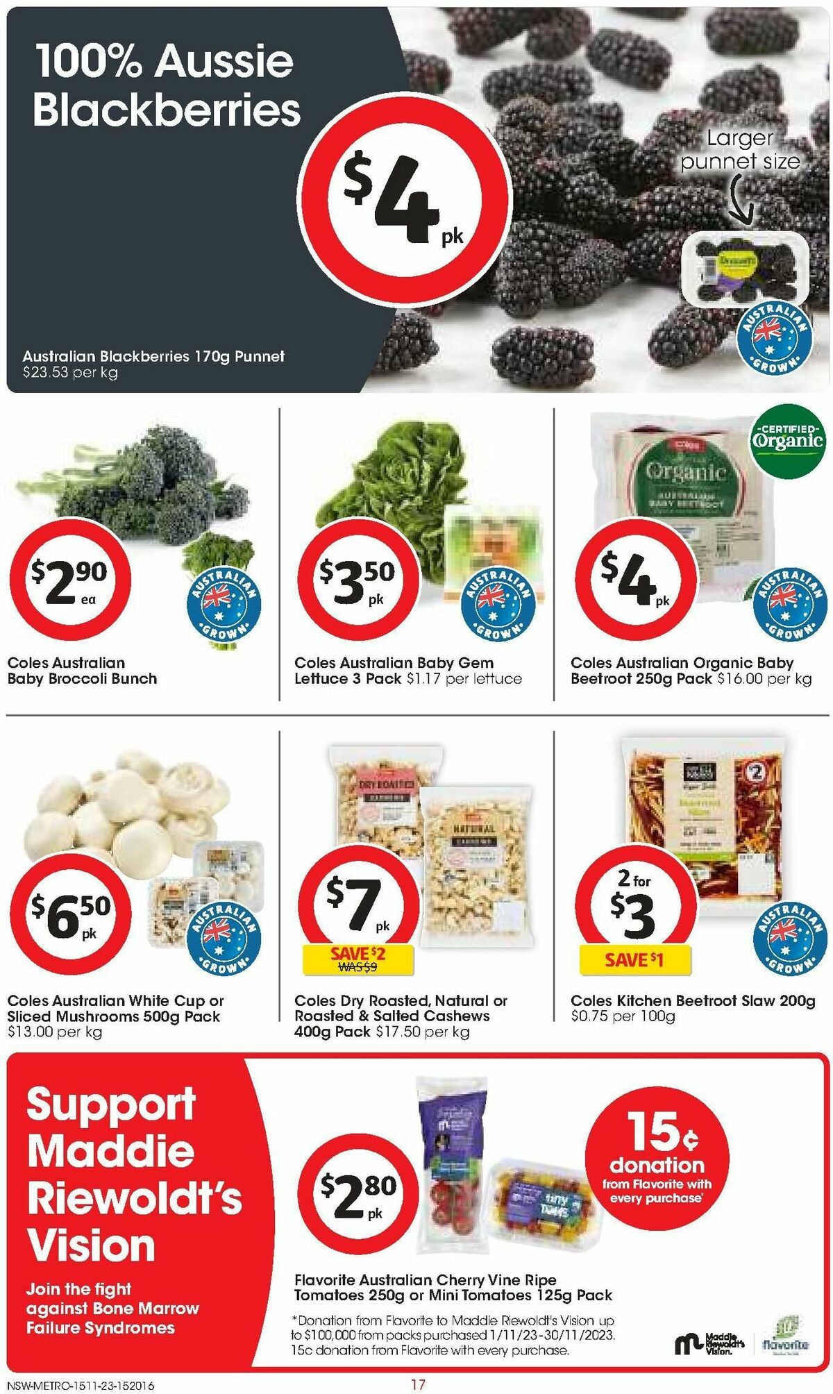 Coles Catalogues from 15 November