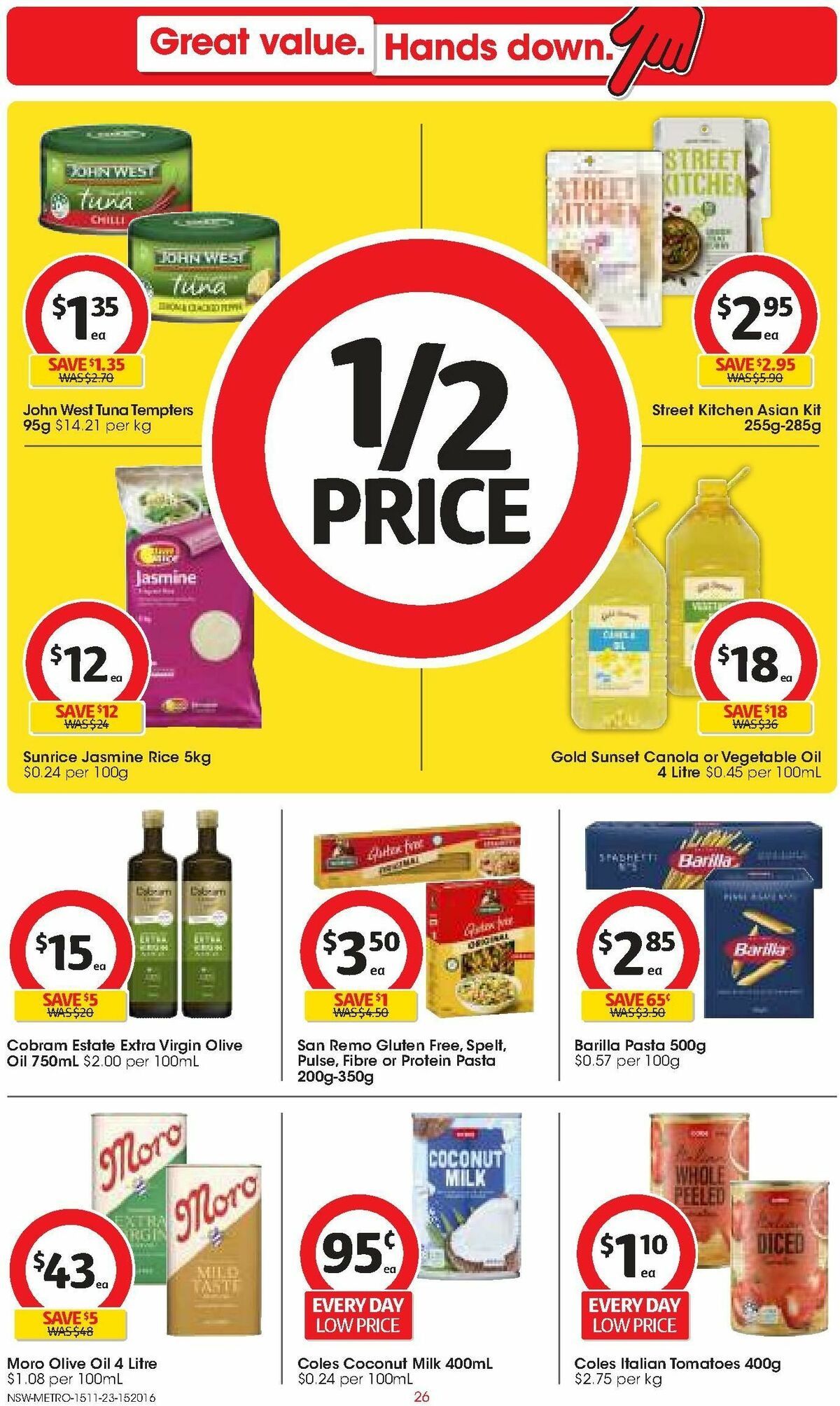 Coles Catalogues from 15 November