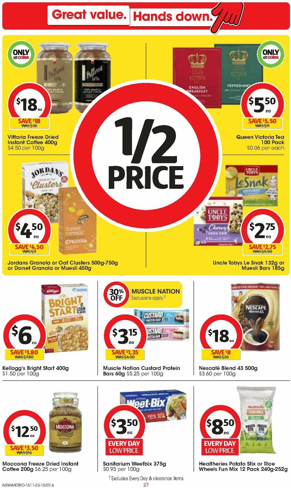 Coles Catalogues from 15 November