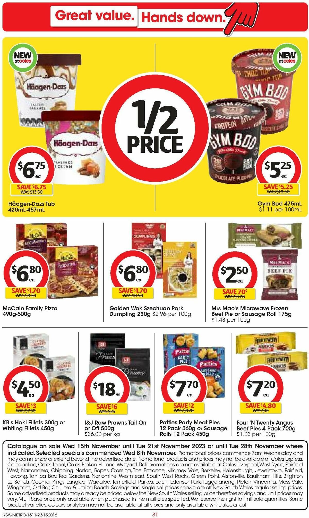 Coles Catalogues from 15 November