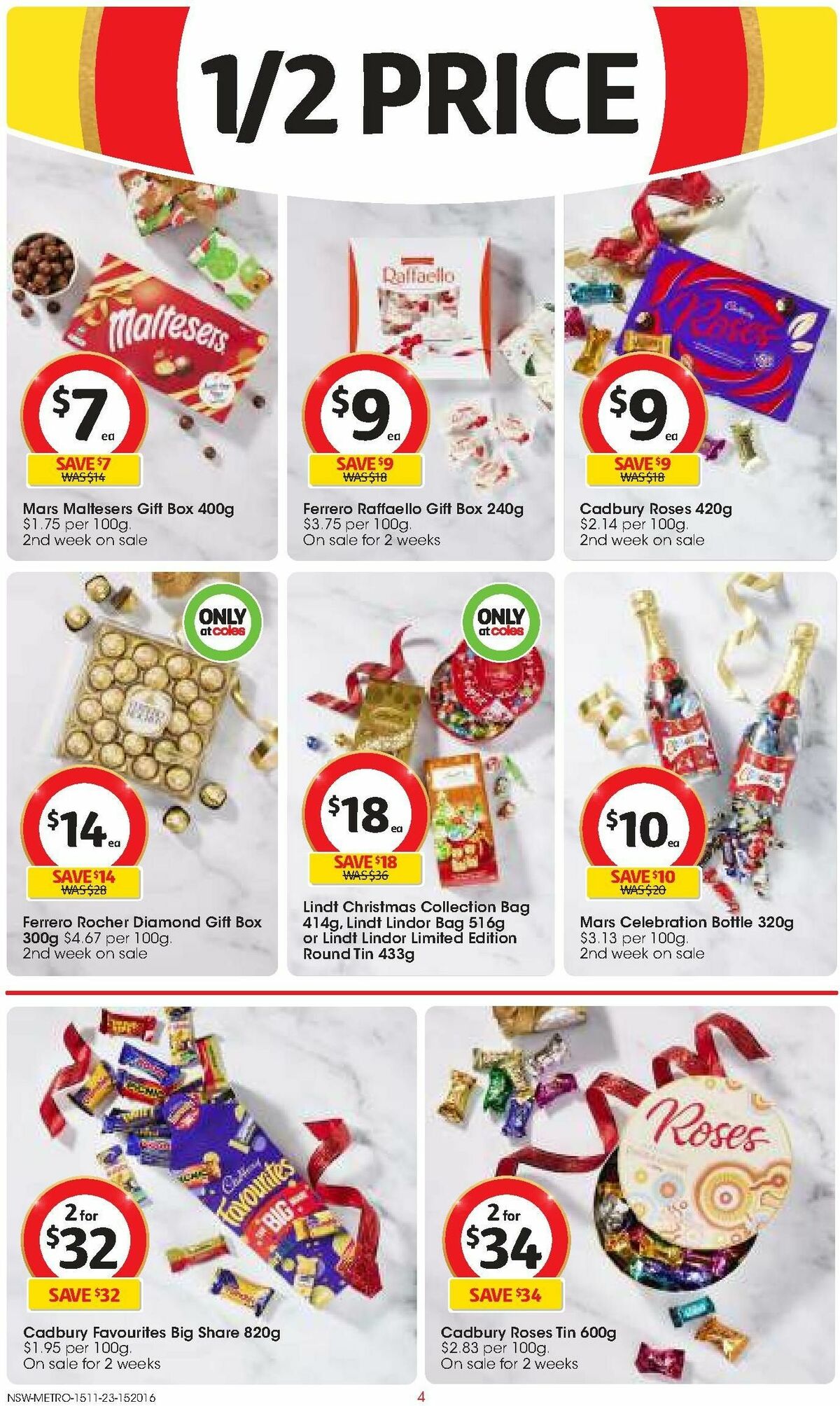 Coles Catalogues from 15 November