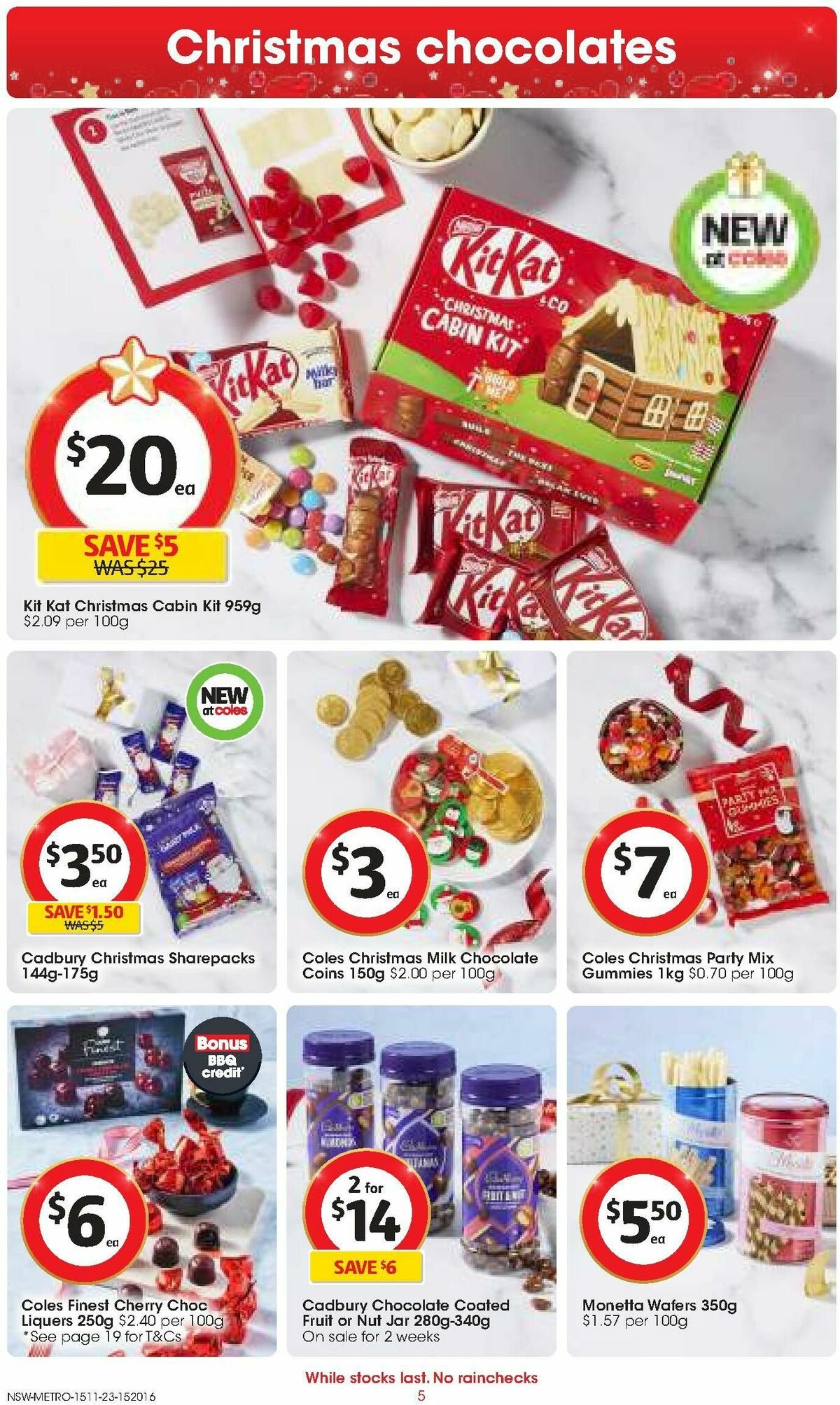 Coles Catalogues from 15 November