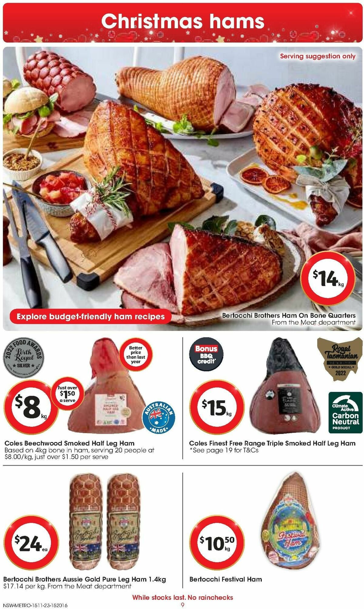 Coles Catalogues from 15 November