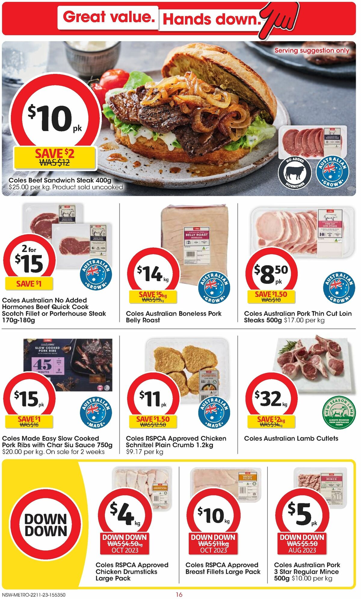 Coles Catalogues from 22 November