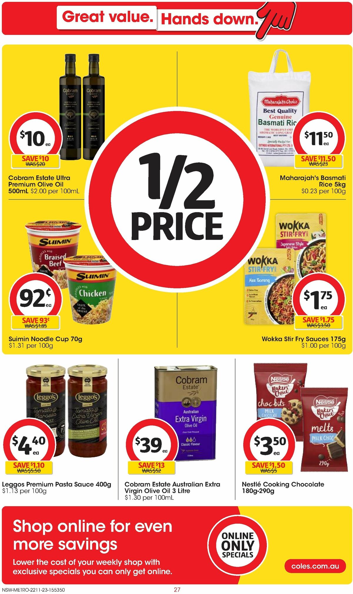 Coles Catalogues from 22 November