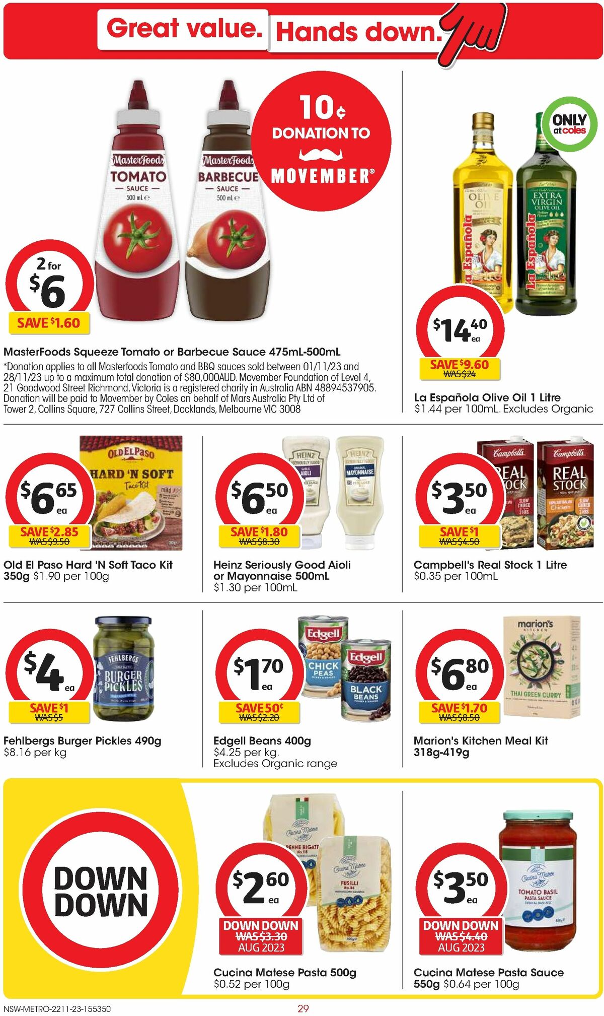 Coles Catalogues from 22 November