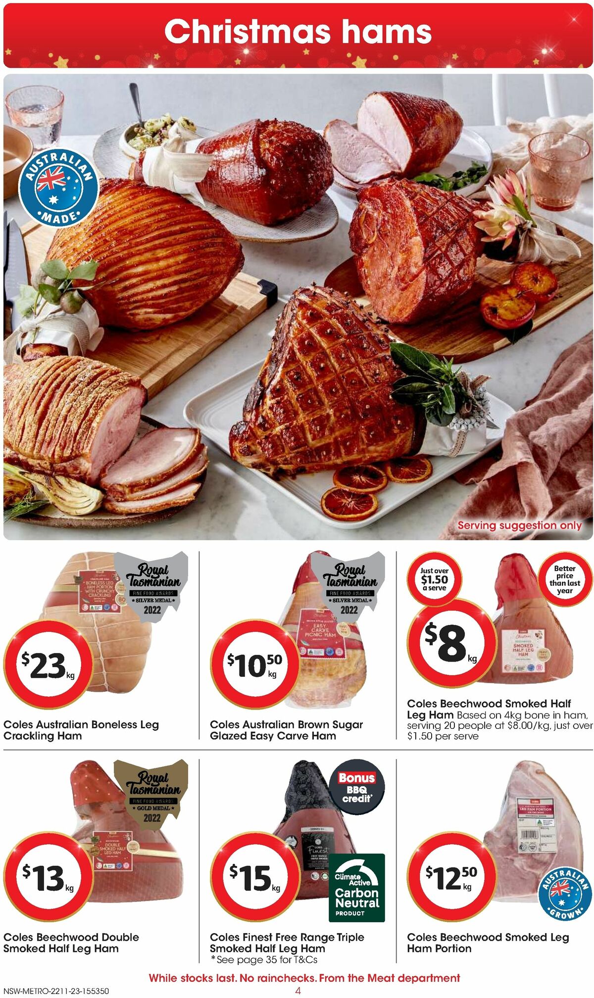 Coles Catalogues from 22 November