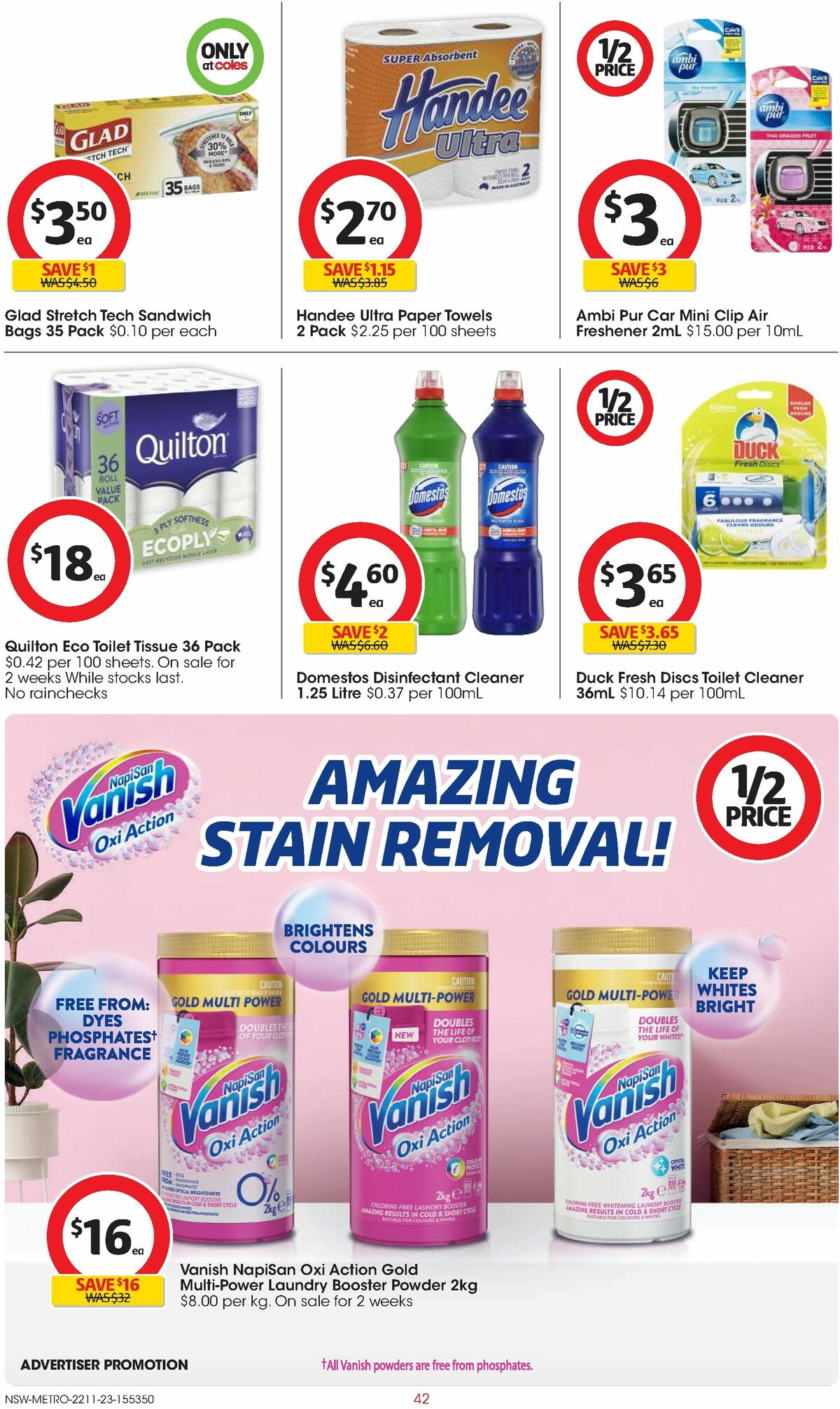 Coles Catalogues from 22 November