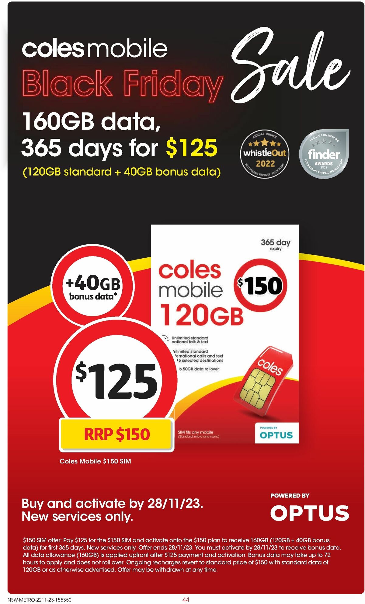 Coles Catalogues from 22 November