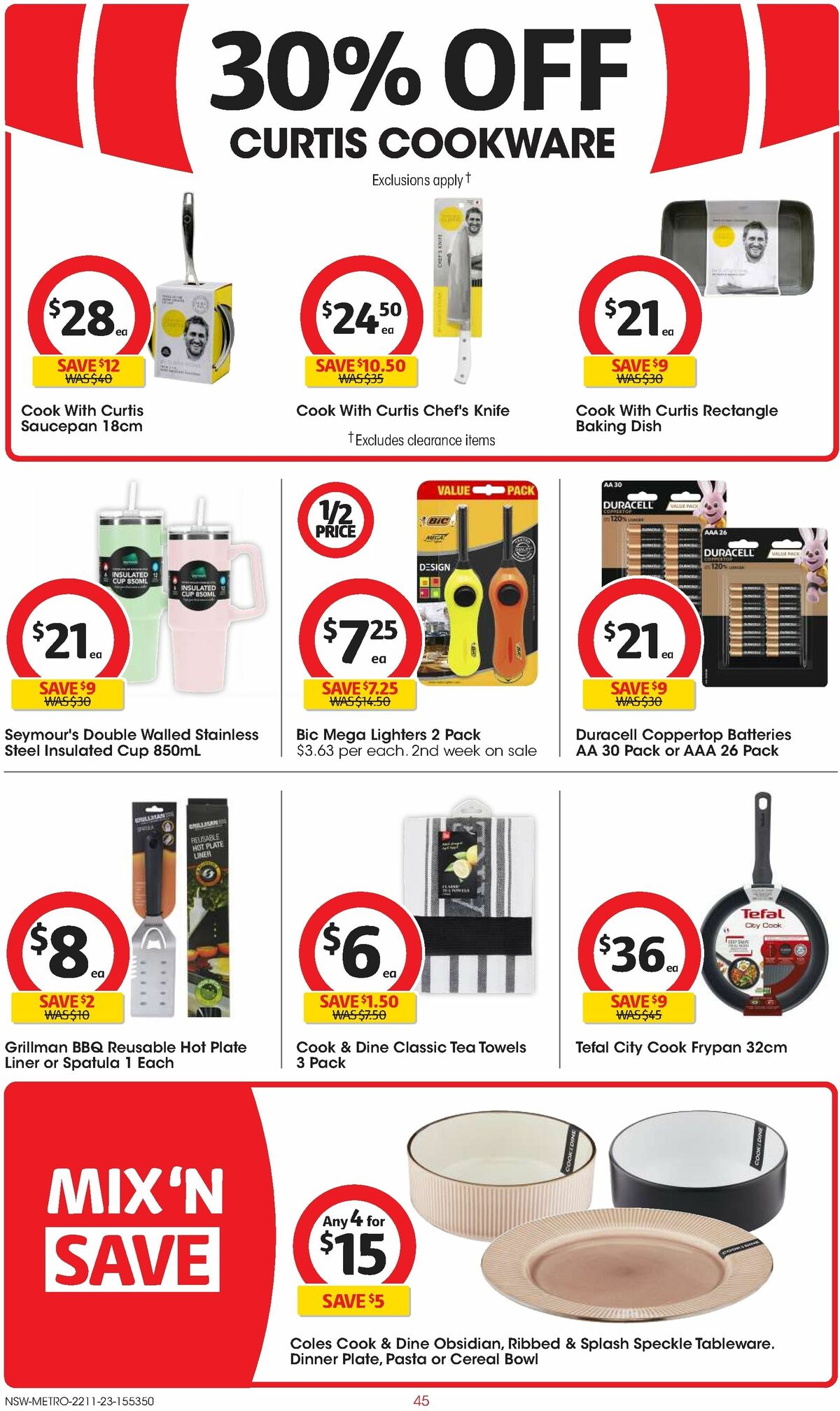 Coles Catalogues from 22 November