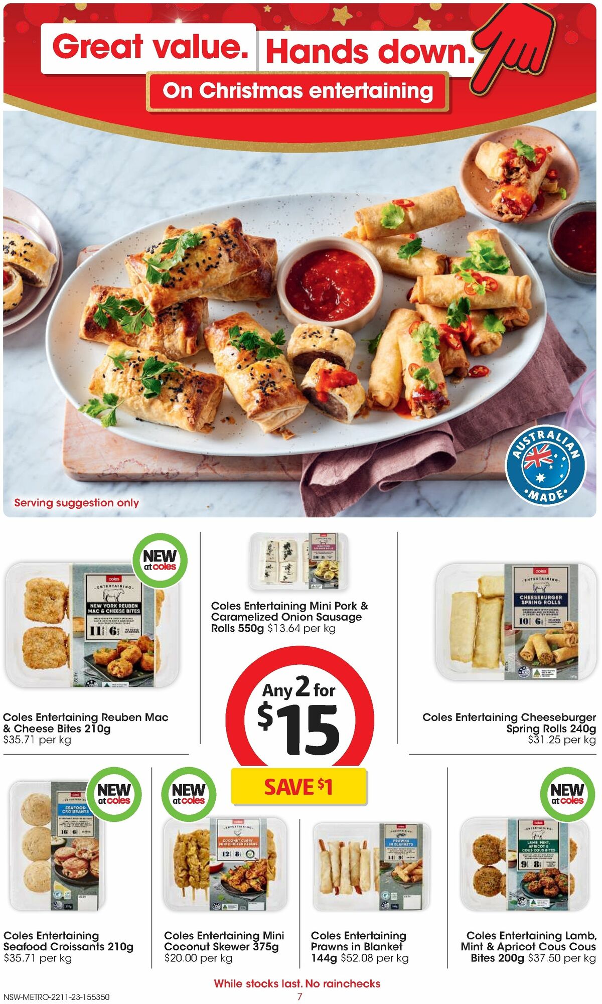 Coles Catalogues from 22 November