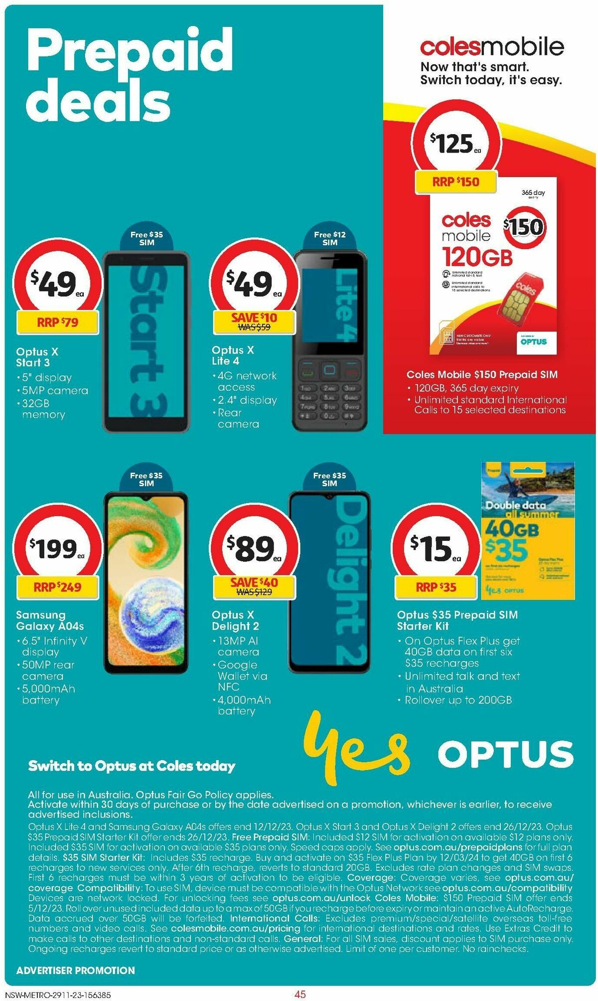 Coles Catalogues from 29 November